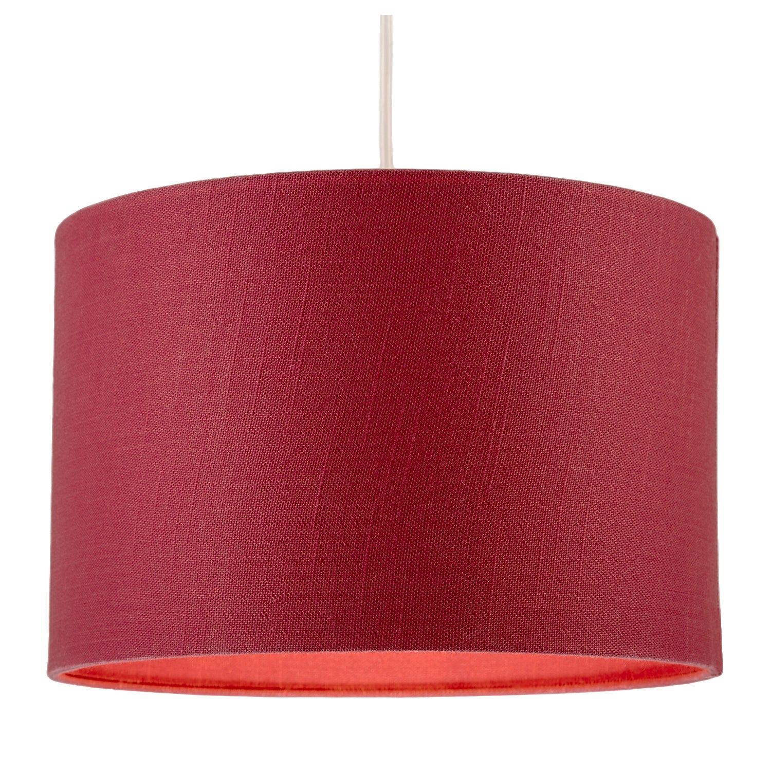 Modern Chic Chrysanthemum Textured Linen Fabric Circular Lamp Shade Image 2