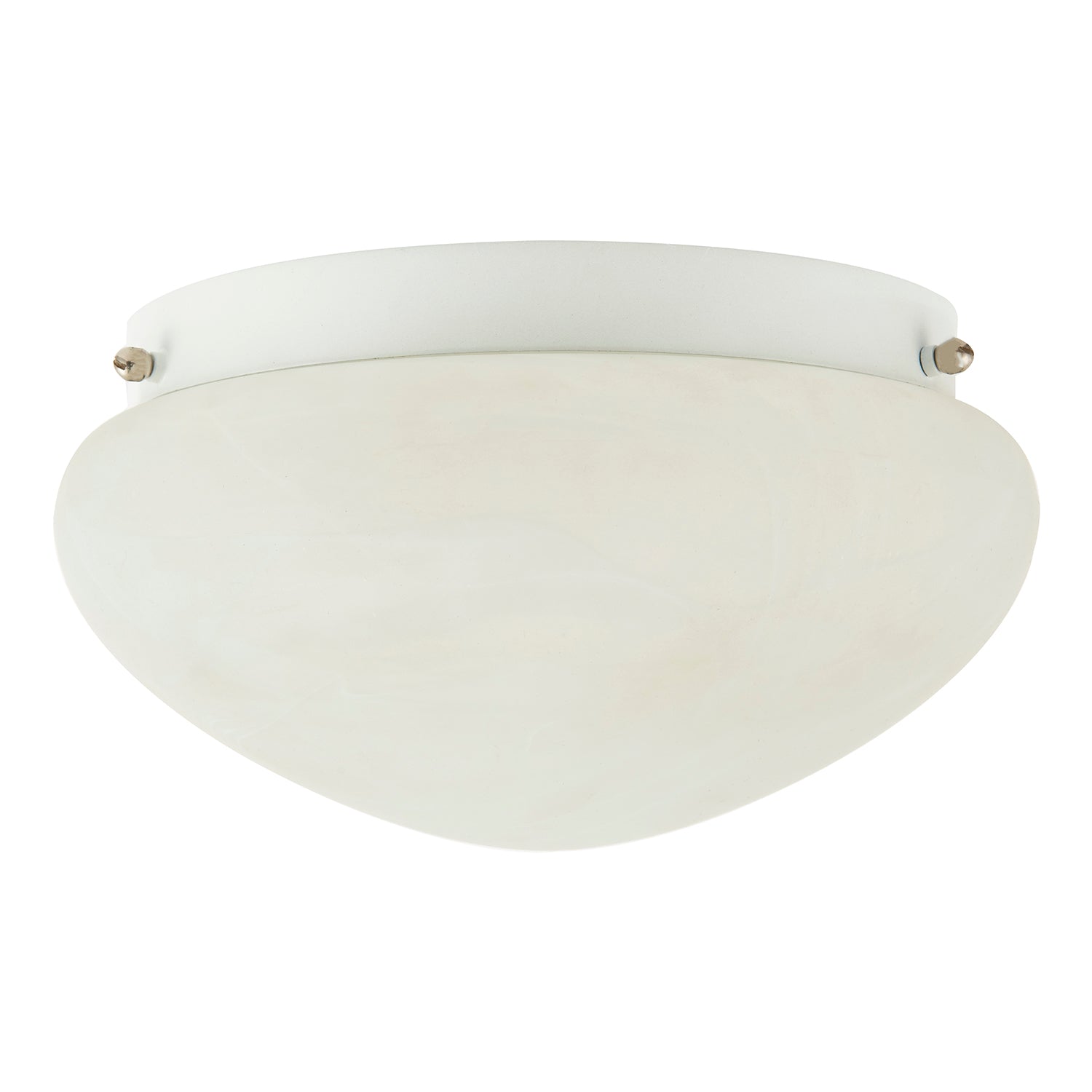 Traditional Alabaster Glass IP44 Bathroom Ceiling Lighting Fixture Image 1