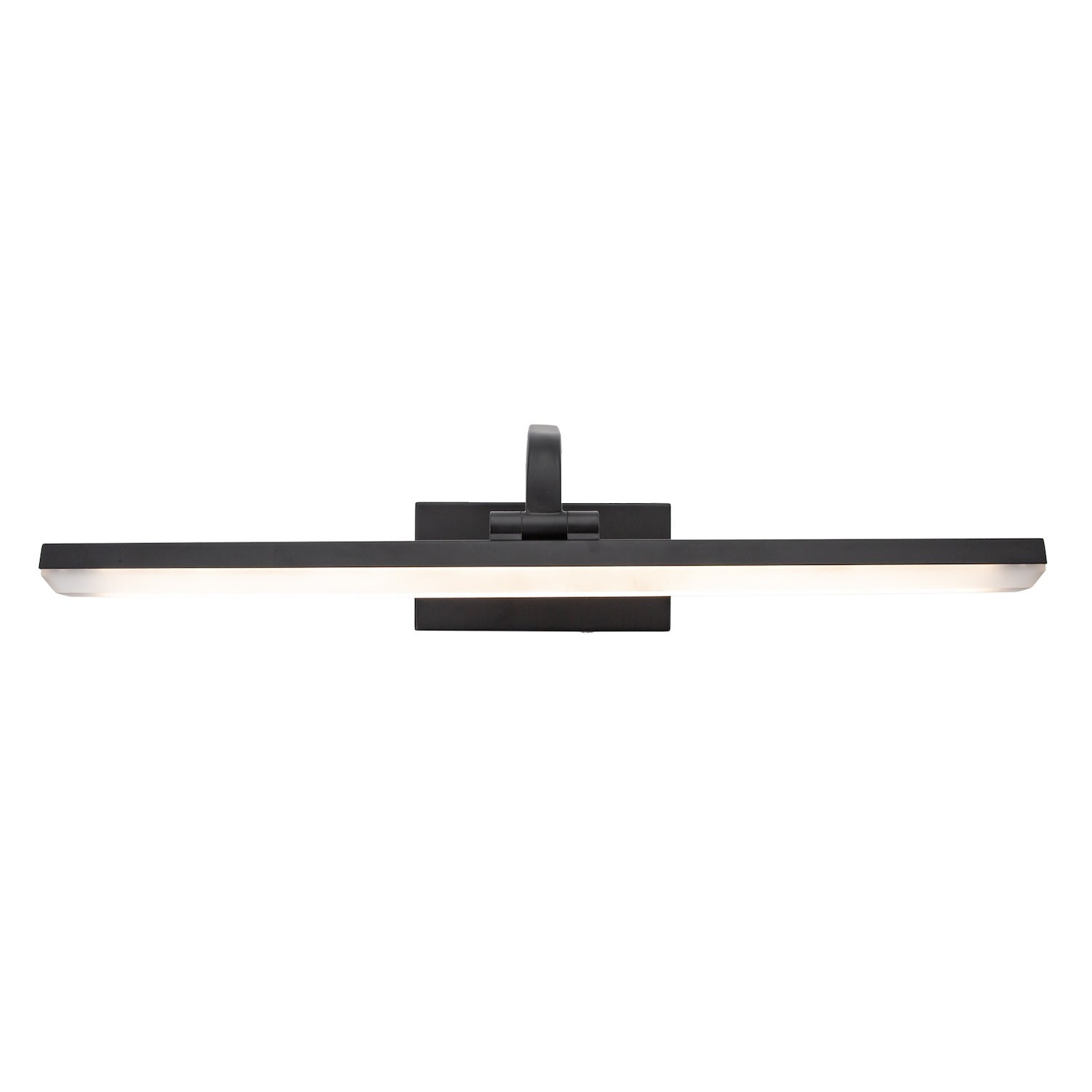 Matte Black Modern Wireless Rechargeable LED Touch Dimmable Picture Light Image 2