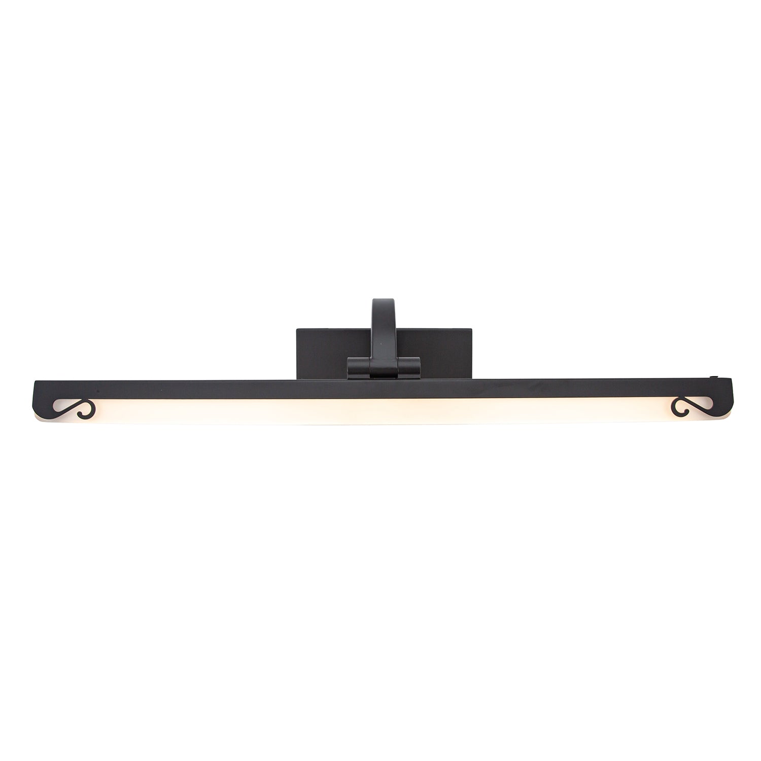 Black Patterned Wireless Rechargeable LED Touch Dimmable Picture Light Image 2