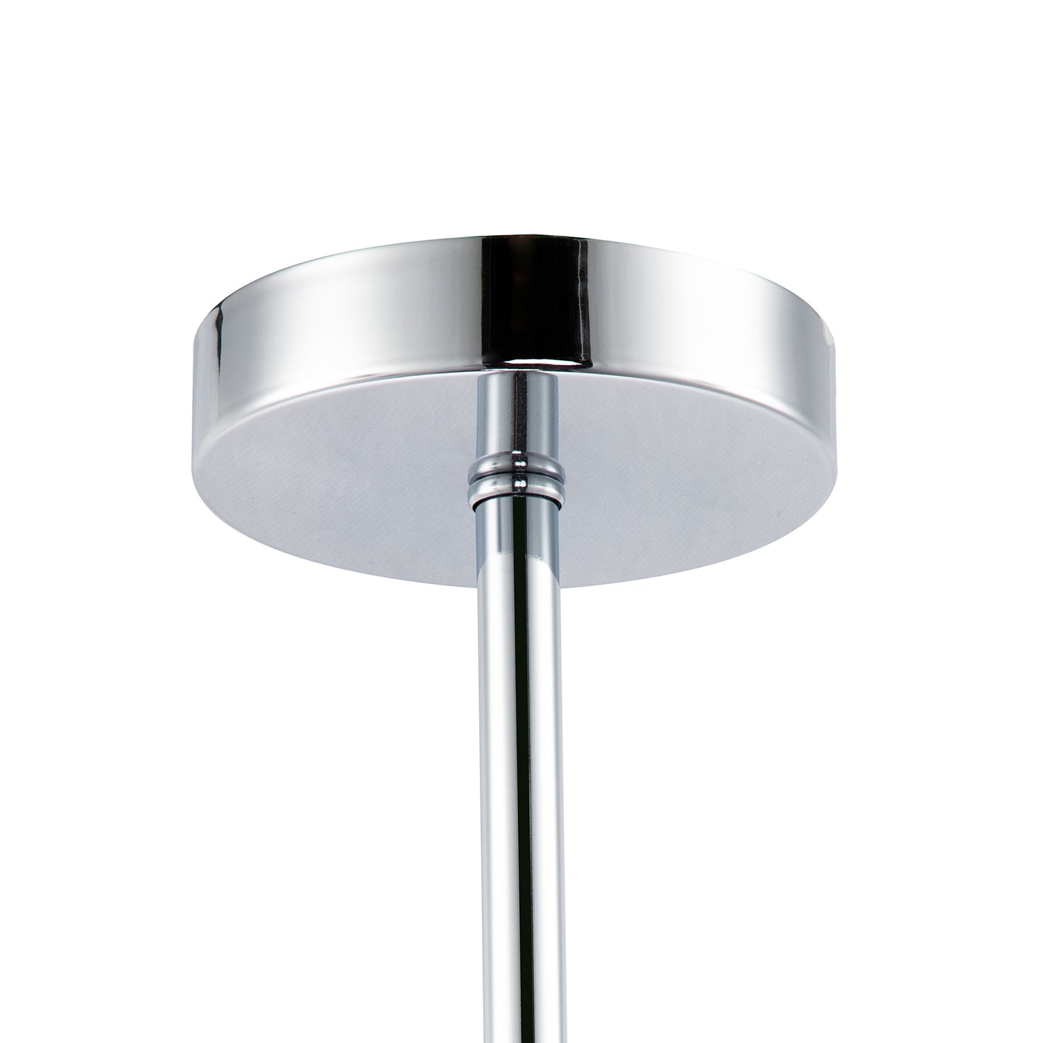 Classic Polished Chrome Ceiling Light Fixture to Showcase Lamp Shades Image 2