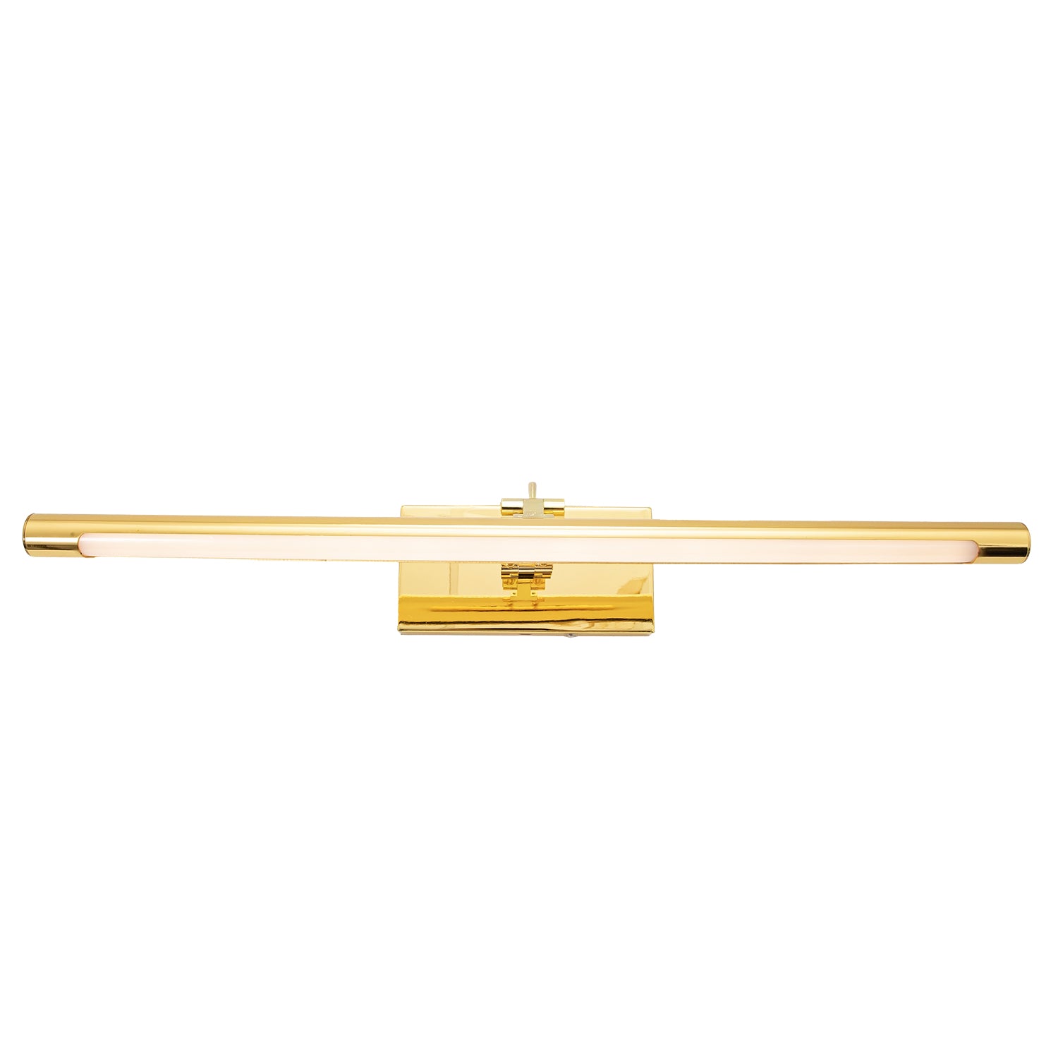 Polished Gold Wireless Rechargeable 5w LED Touch Dimmable Picture Wall Light Image 2