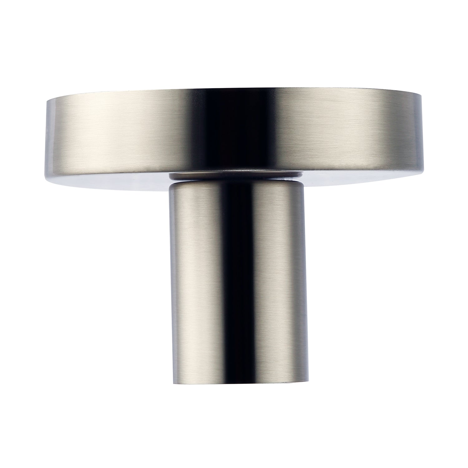Satin Nickel Ceiling or Wall Light Fitting for Industrial Style Light Bulbs Image 2