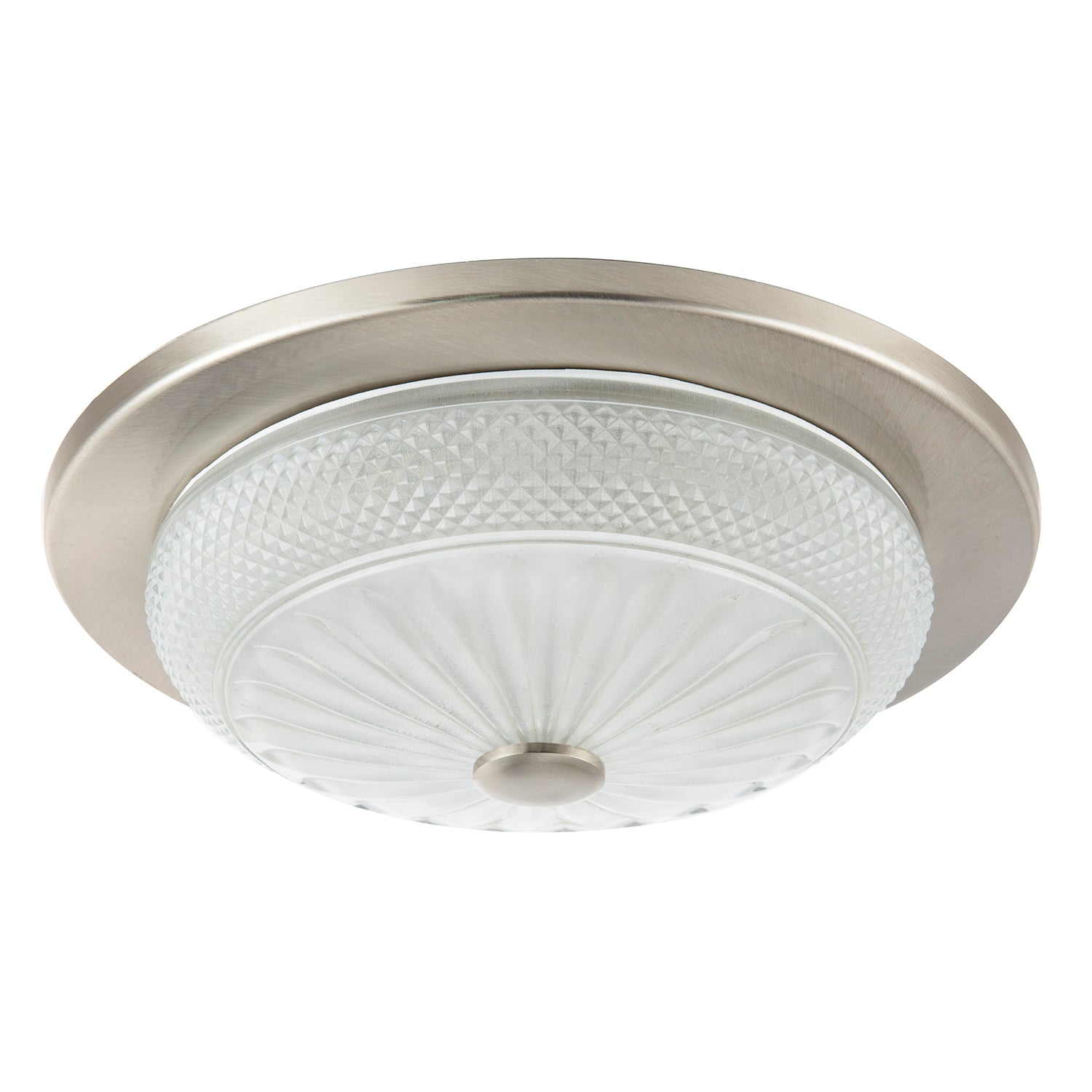 Modern Bathroom Ceiling Light Fitting with Frosted White Moulded Glass Image 1