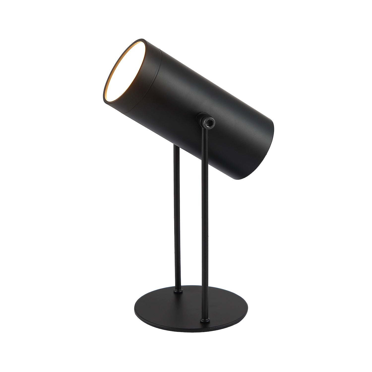 Modern Matte Black Adjustable Tiltable Rechargeable LED Table/Desk/Floor Lamp Image 4