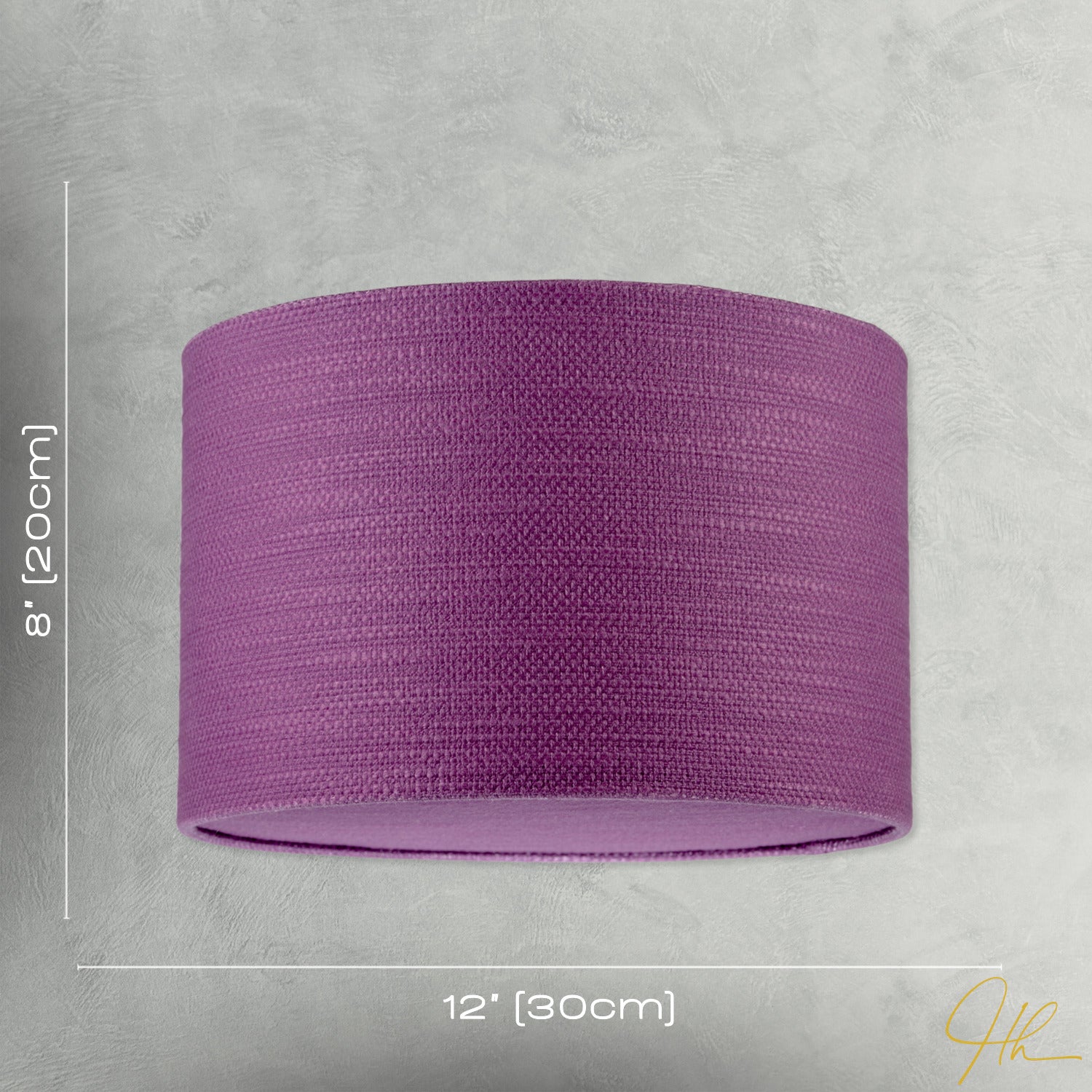 Modern Purple Wine Textured Linen Pendant Light Shade with Diffuser Image 7
