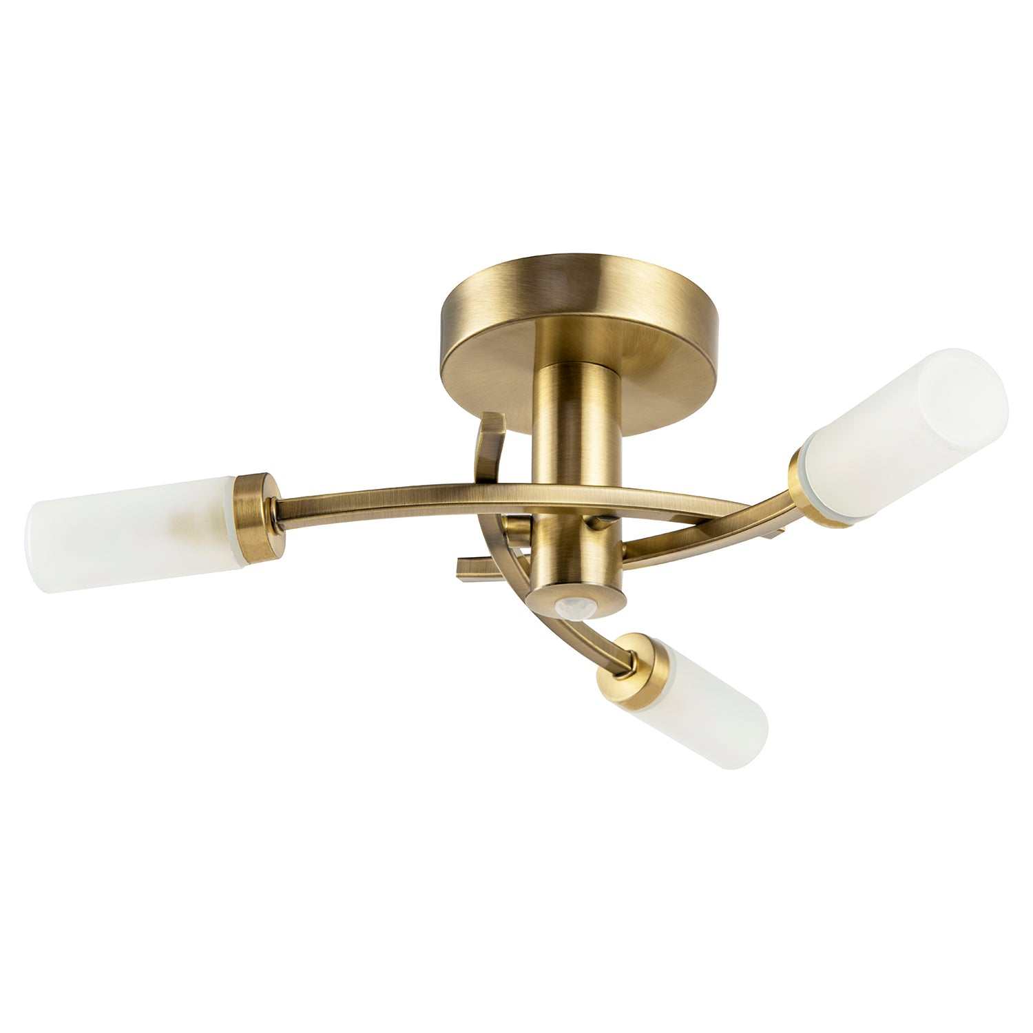 Sensor Bathroom Ceiling Light in Antique Brass with Multi Functions Image 5