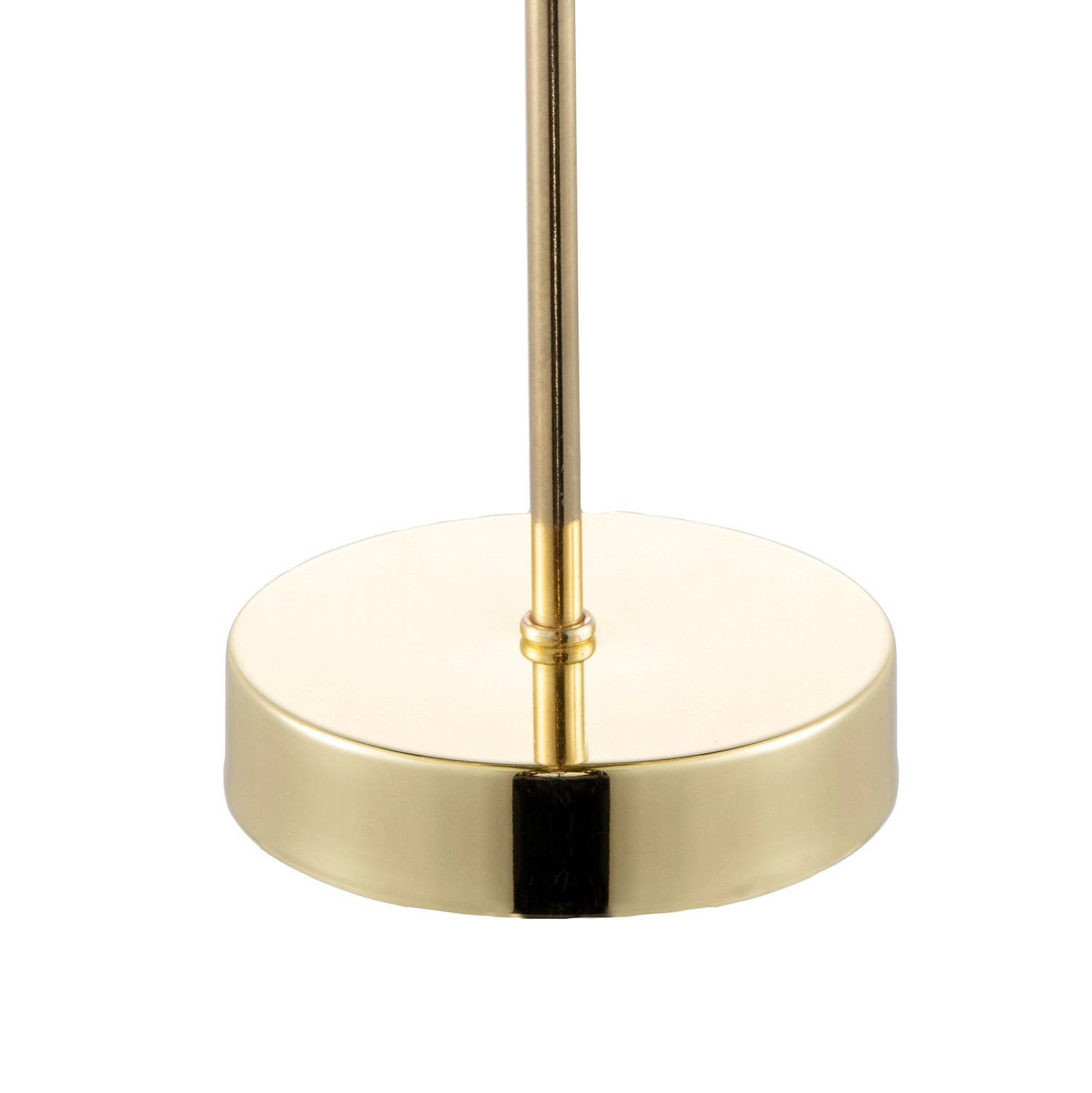 Classic Chic Moroccan Themed Shiny Gold Table Lamp with Inline Switch Image 4