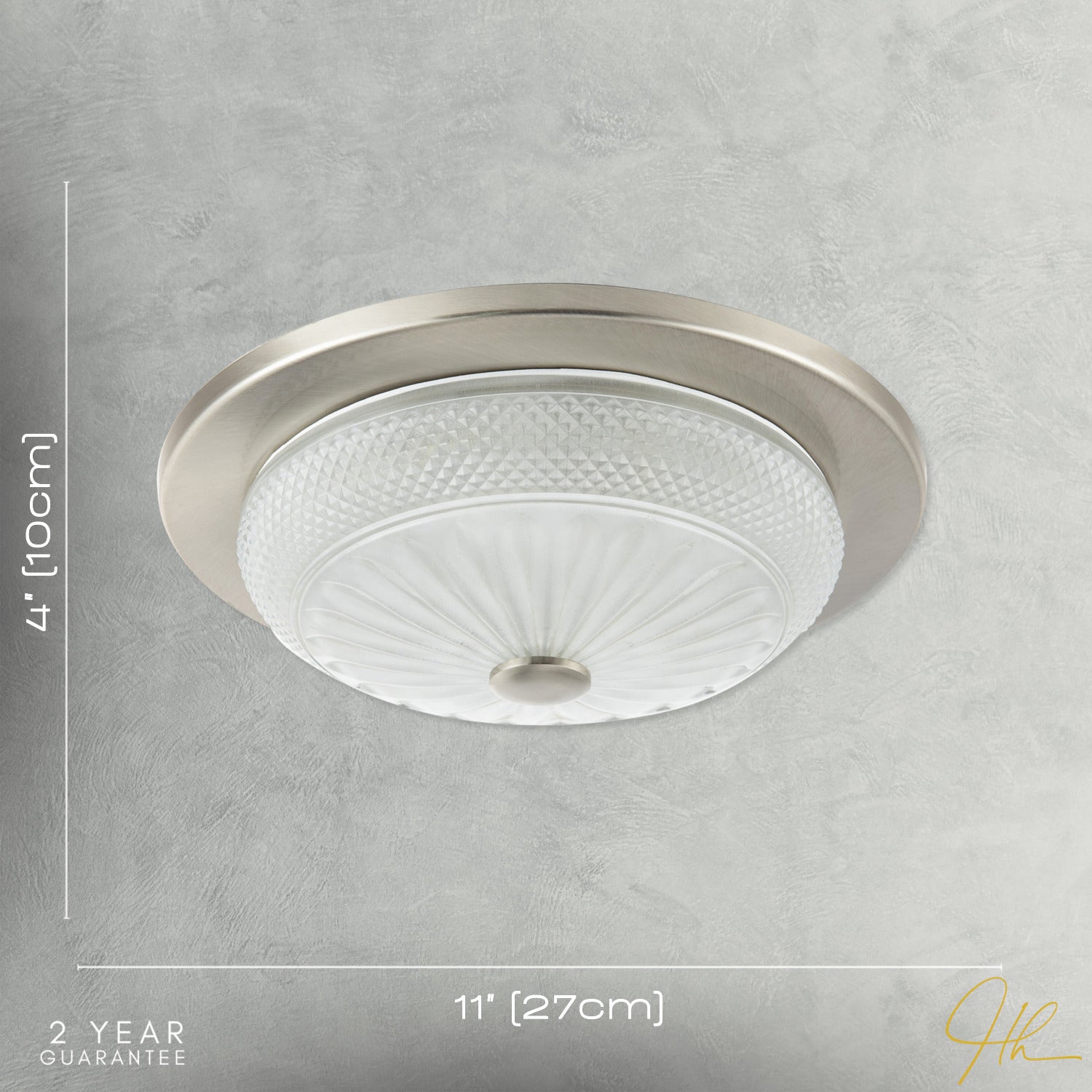 Modern Bathroom Ceiling Light Fitting with Frosted White Moulded Glass Image 7