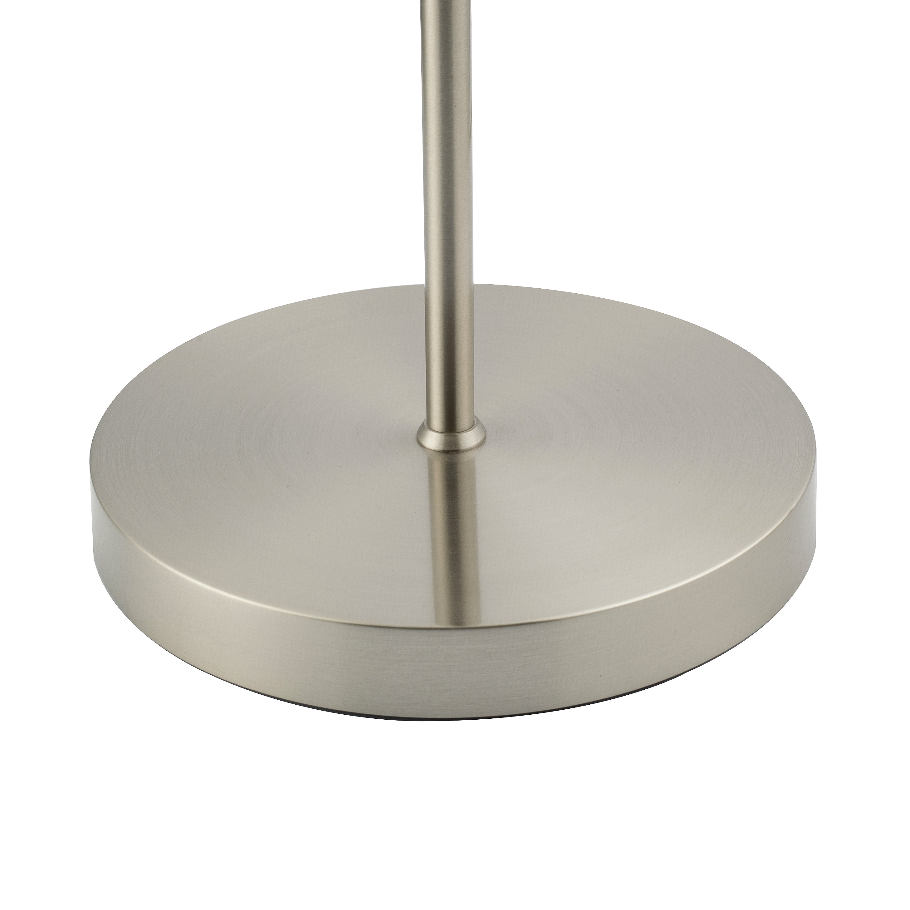 Nickel Mother and Child Floor Lamp with Adjustable Reading Light and Switches Image 3