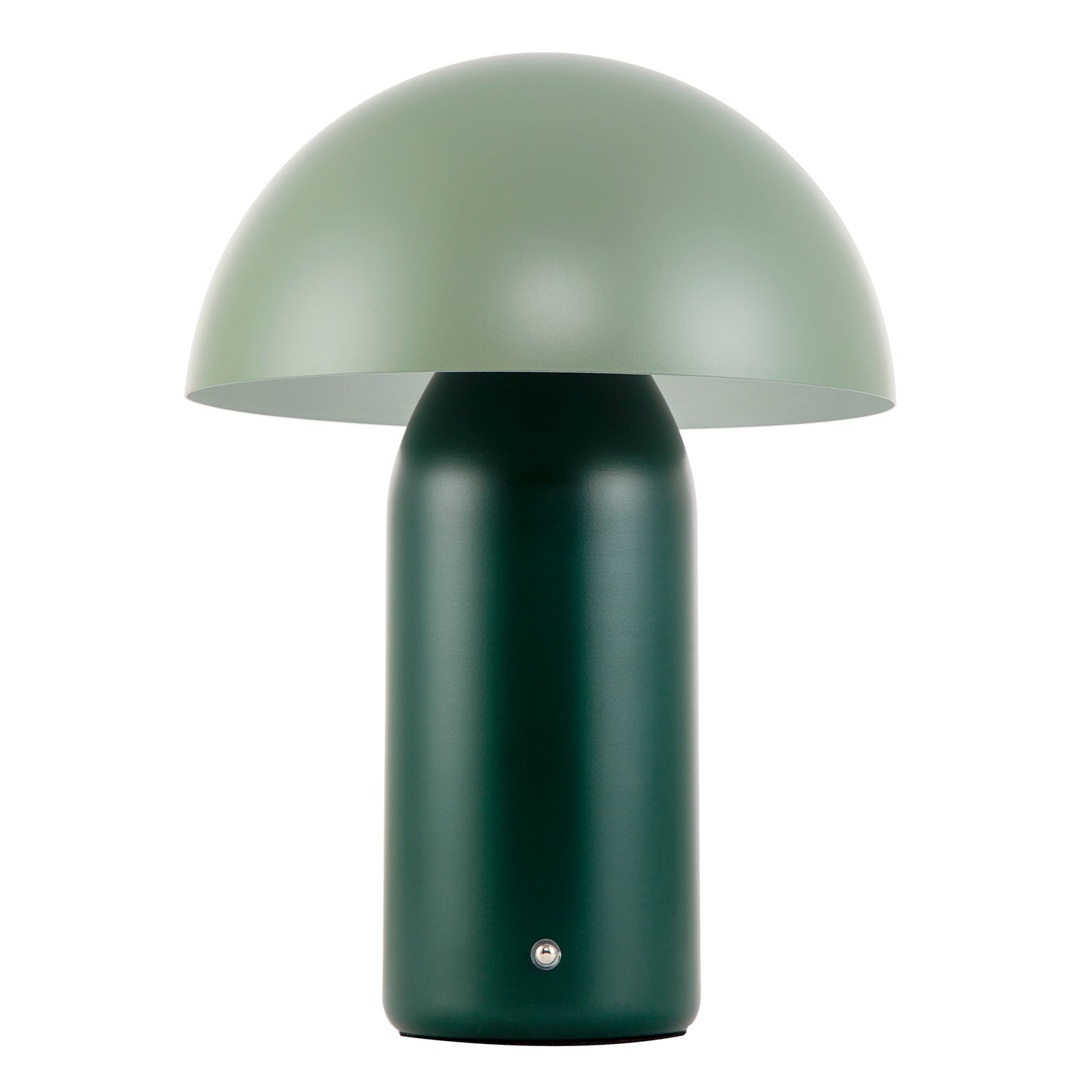 Modern Rechargeable Mushroom Lamp in Two Tone Green with Touch Button Image 4