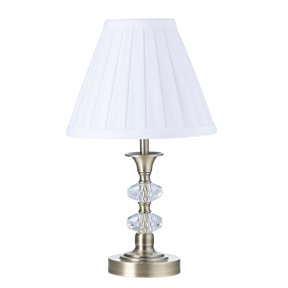 Contemporary Antique Brass Power Saving Eco Friendly LED Touch Table Lamp