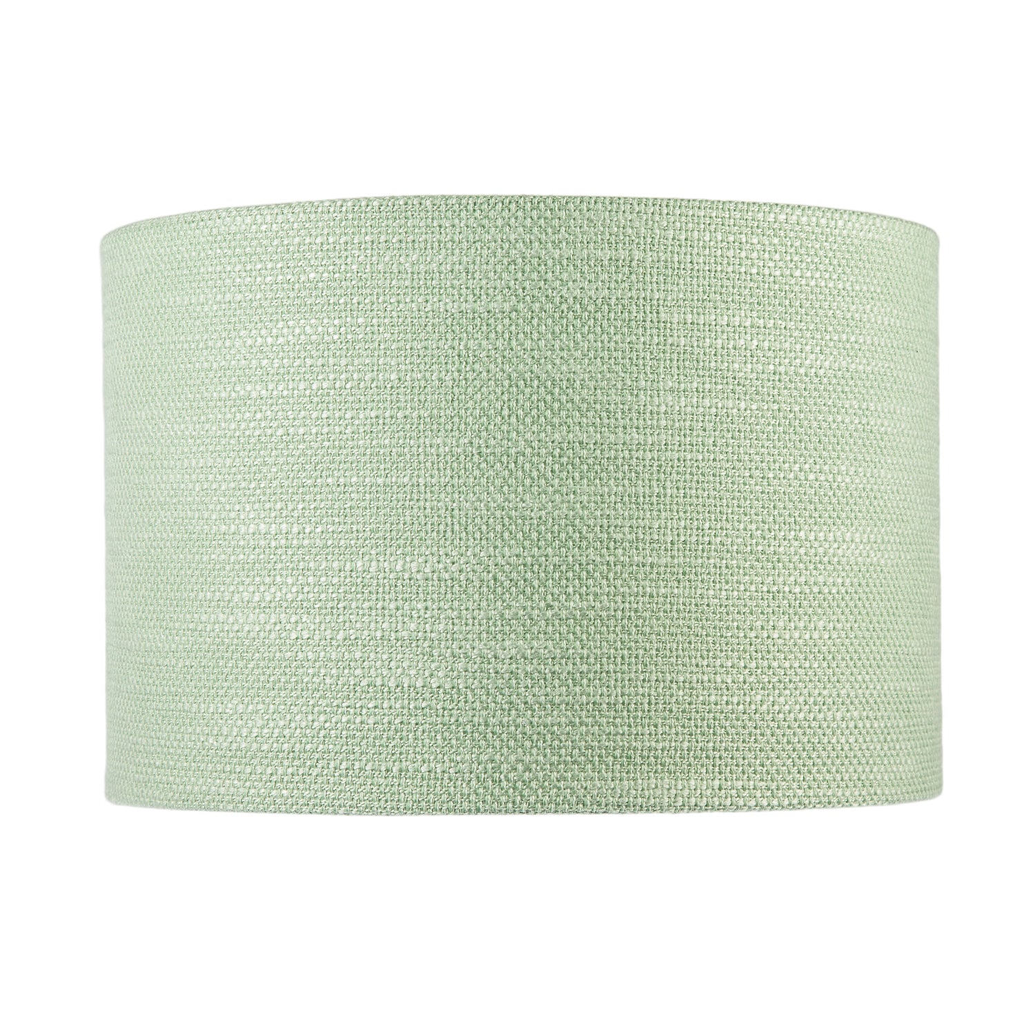 Designer Bobbled and Textured Linen Lamp Shade in Emerald Mint Green Image 4