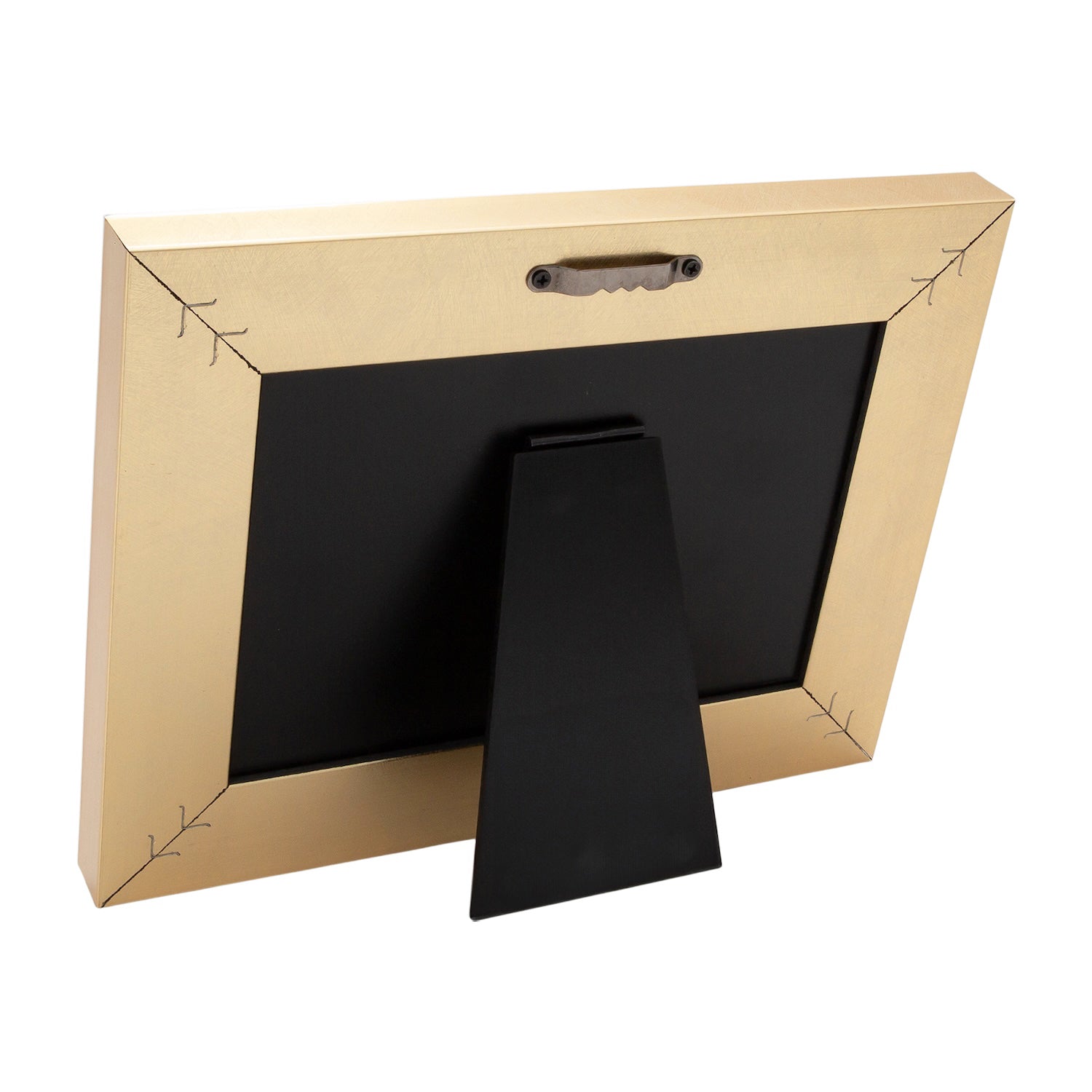 50th Anniversary Picture Frame in Matte Black with Brushed Gold Trim Image 4