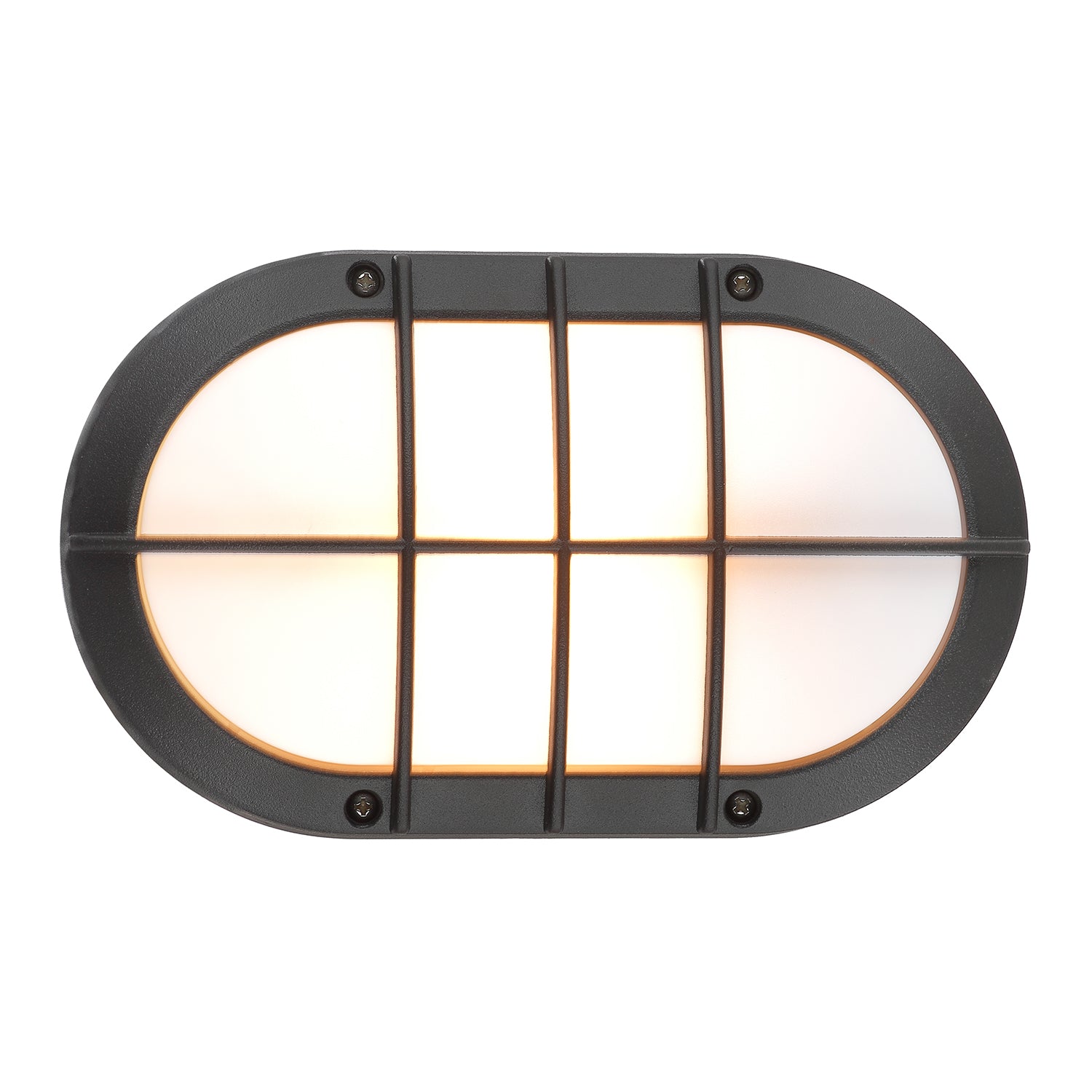 Industrial Designed Matt Black Die Cast Aluminium Outdoor Bulkhead Wall Light Image 4