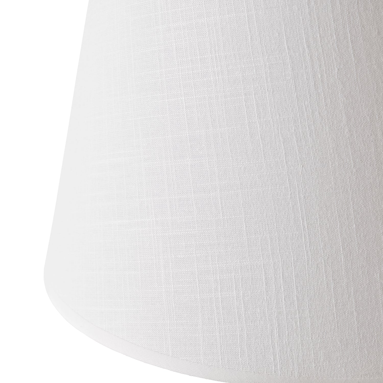 Traditional Matte Black Table Lamp with Barley Twist Base and White Linen Shade Image 4