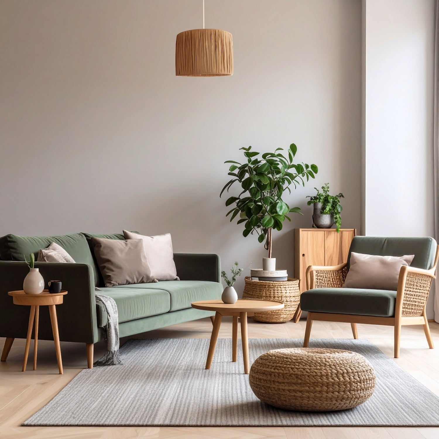 Classic and Vintage Brown Folded and Tapered Paper Pendant Lamp Shade Image 6