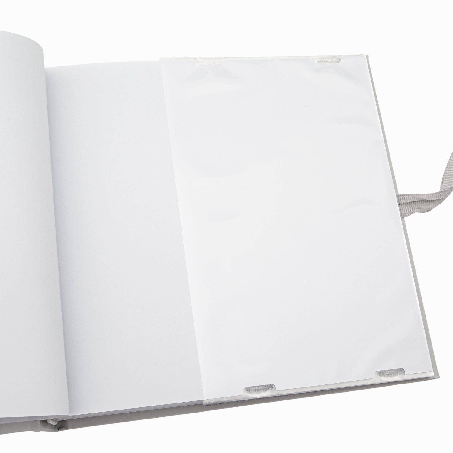 Baby Keepsake Photo Album with Silver Plated Rattle Pram and Booties Image 6