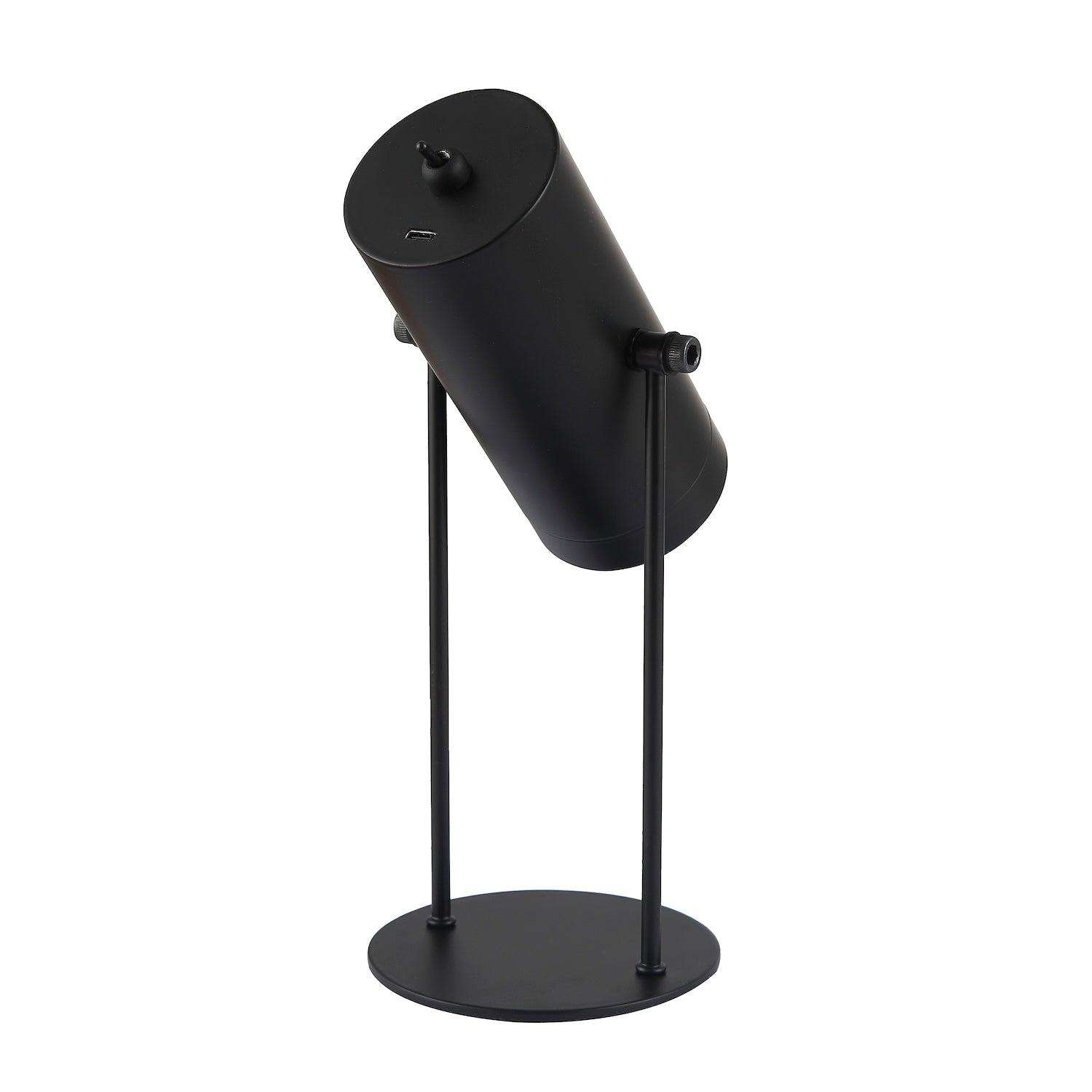 Modern Matte Black Adjustable Tiltable Rechargeable LED Table/Desk/Floor Lamp Image 2