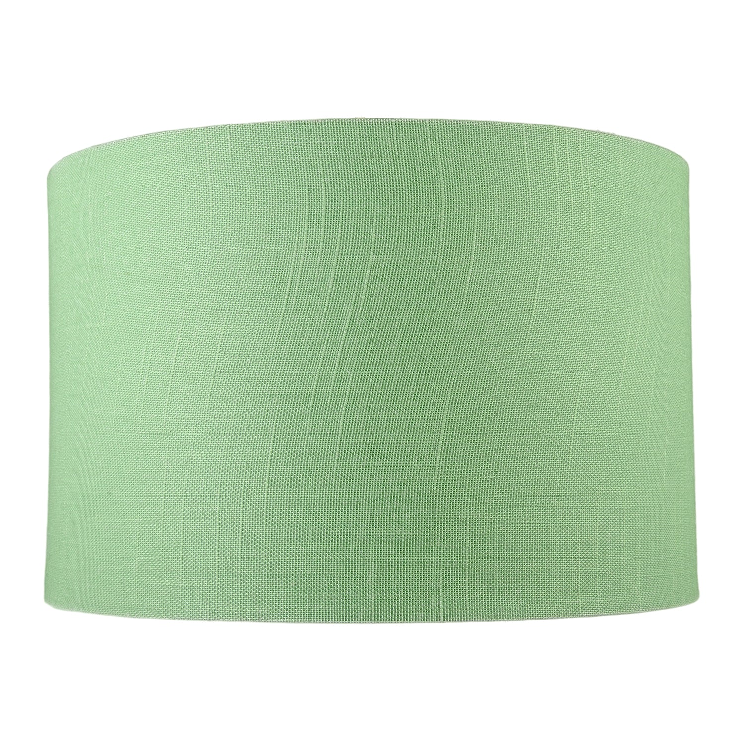 Designer Frosted Lime Green Textured Linen Fabric Circular Lamp Shade Image 4