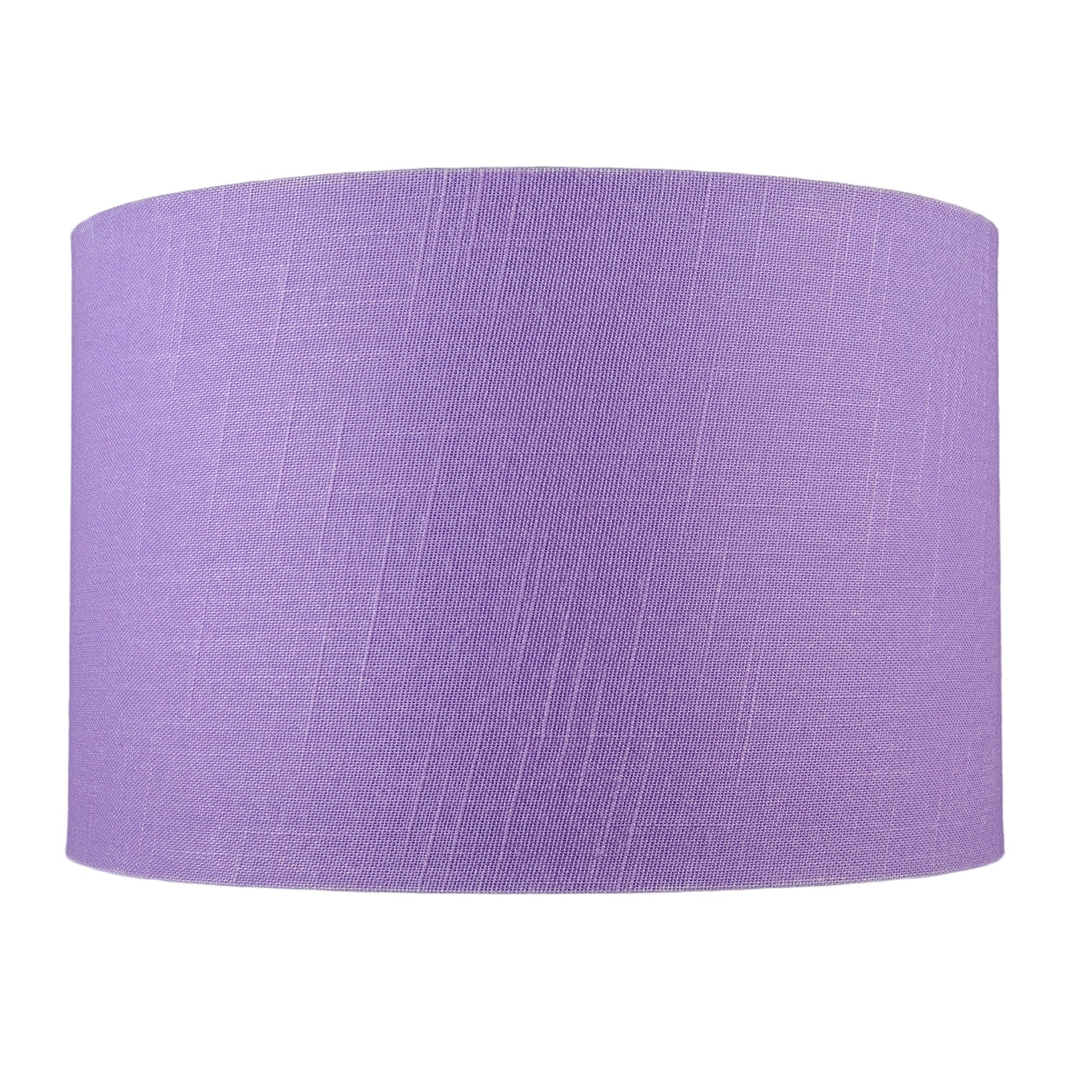 Modern Designer Lavender Oil Textured Linen Fabric Circular Lamp Shade Image 4