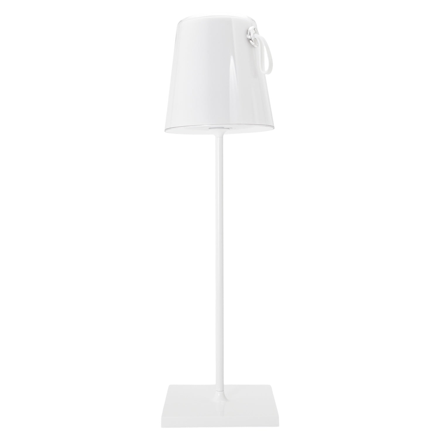 Tall Modern White LED Colour Changing Rechargeable Touch Table Lamp Image 8