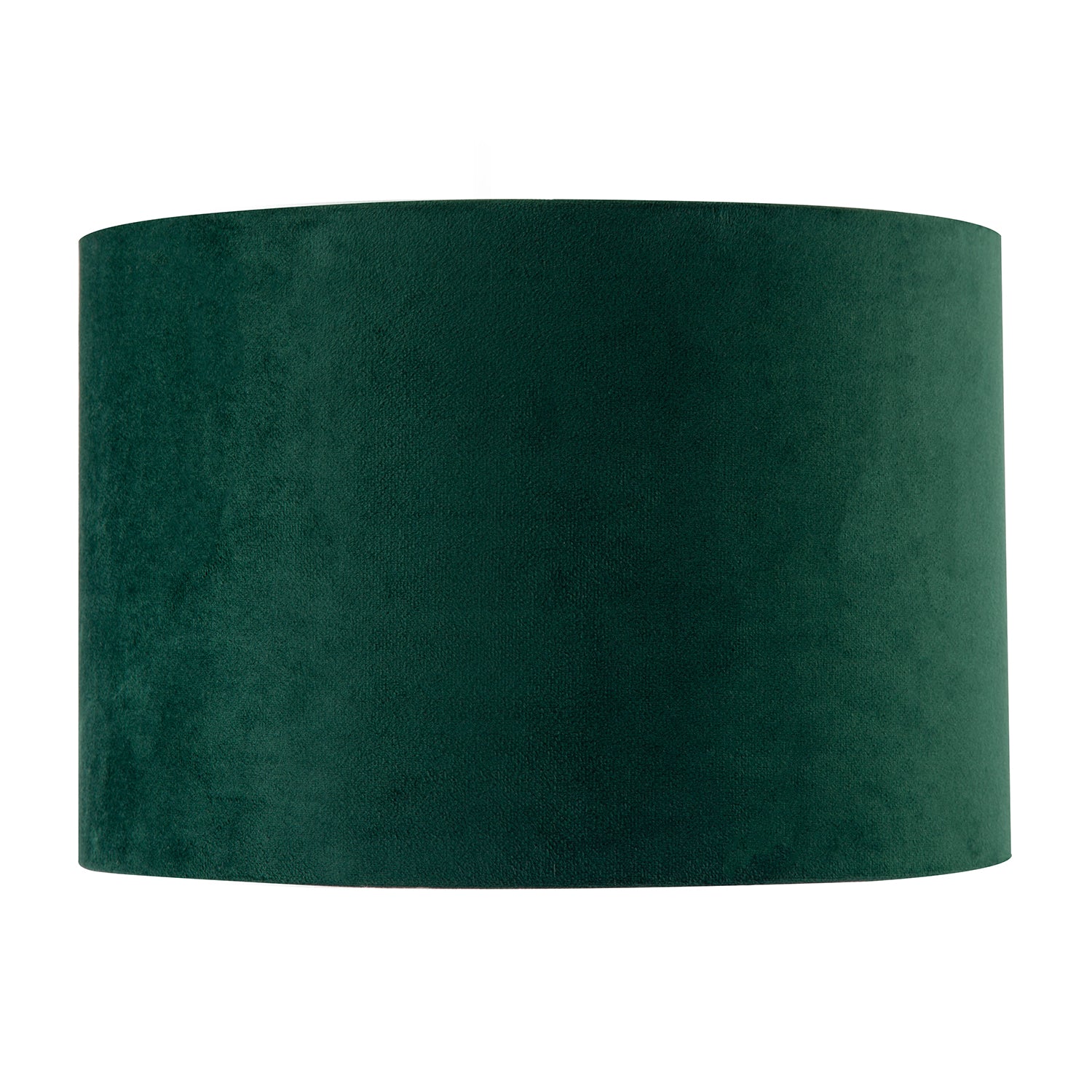 Forest Green Velvet Lamp Shade with Inner Shiny Gold Palm Tree Design Image 8