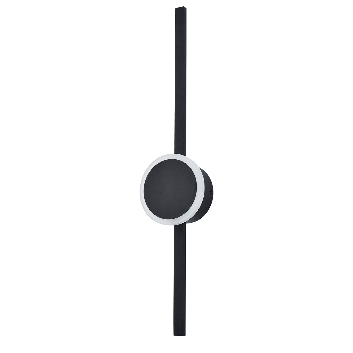 Modern Designer LED Feature Wall Light with Round Base Plate and Stick Image 1