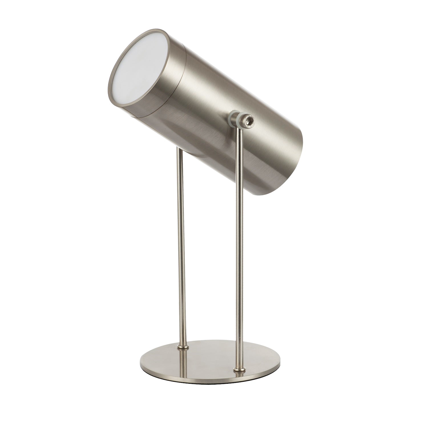 Modern Satin Nickel Adjustable Tiltable Rechargeable LED Table/Desk/Floor Lamp Image 4