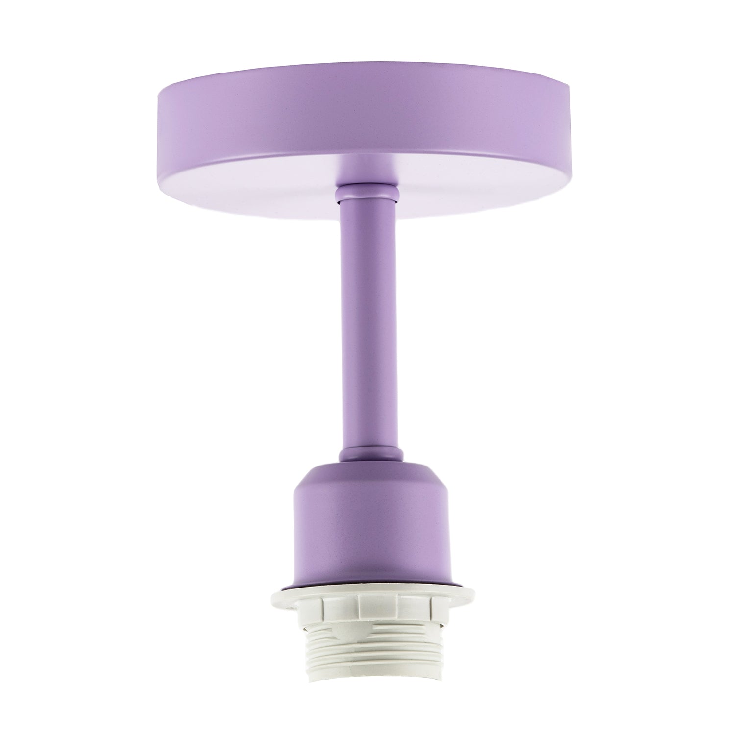 Traditional Lavender Lilac Ceiling Light Fitting to Hold Lamp Shades Image 1