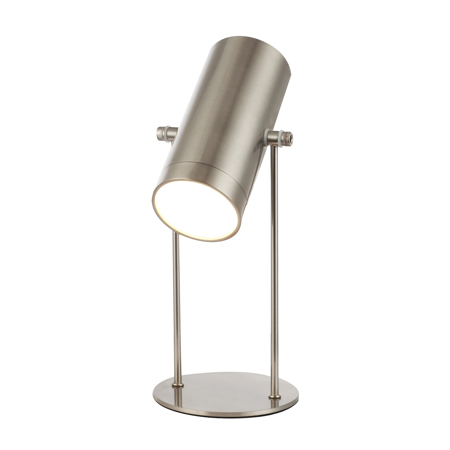 Modern Satin Nickel Adjustable Tiltable Rechargeable LED Table/Desk/Floor Lamp Image 3