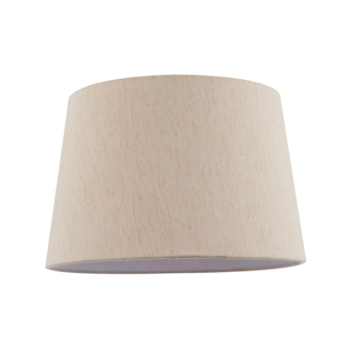 Light Beige Natural Linen Fabric Lamp Shade Cotton Lining