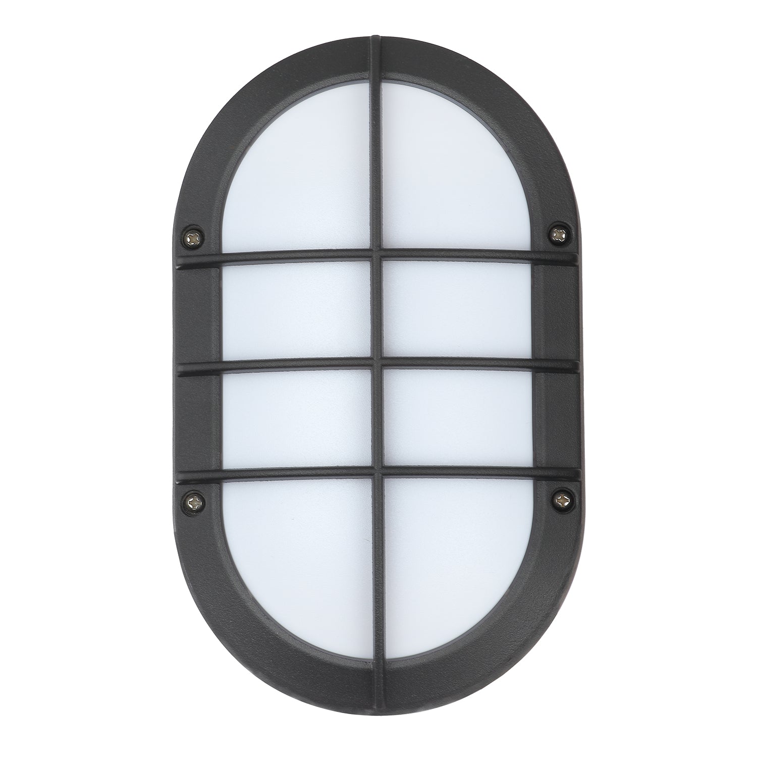 Industrial Designed Matt Black Die Cast Aluminium Outdoor Bulkhead Wall Light Image 3