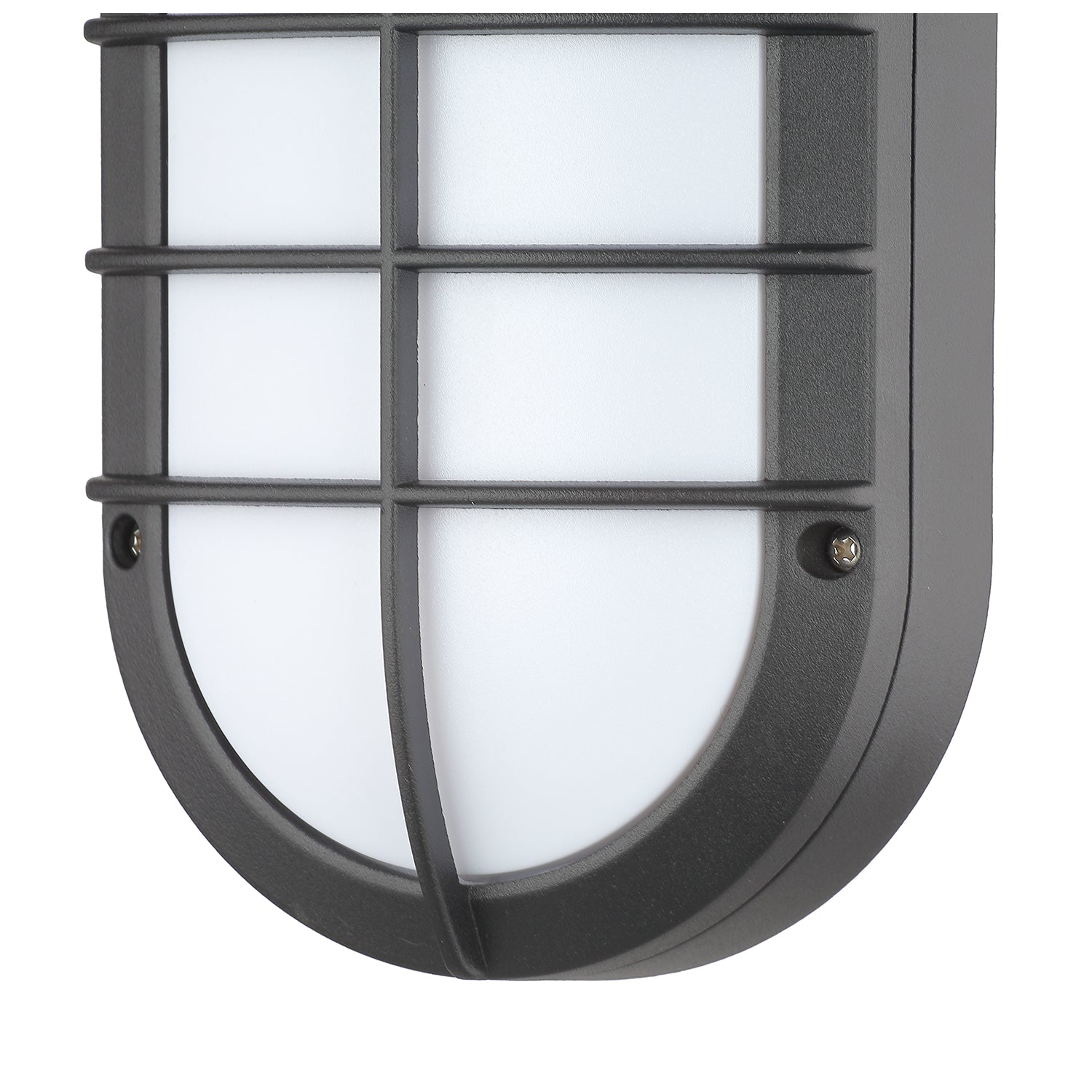 Industrial Designed Matt Black Die Cast Aluminium Outdoor Bulkhead Wall Light Image 5