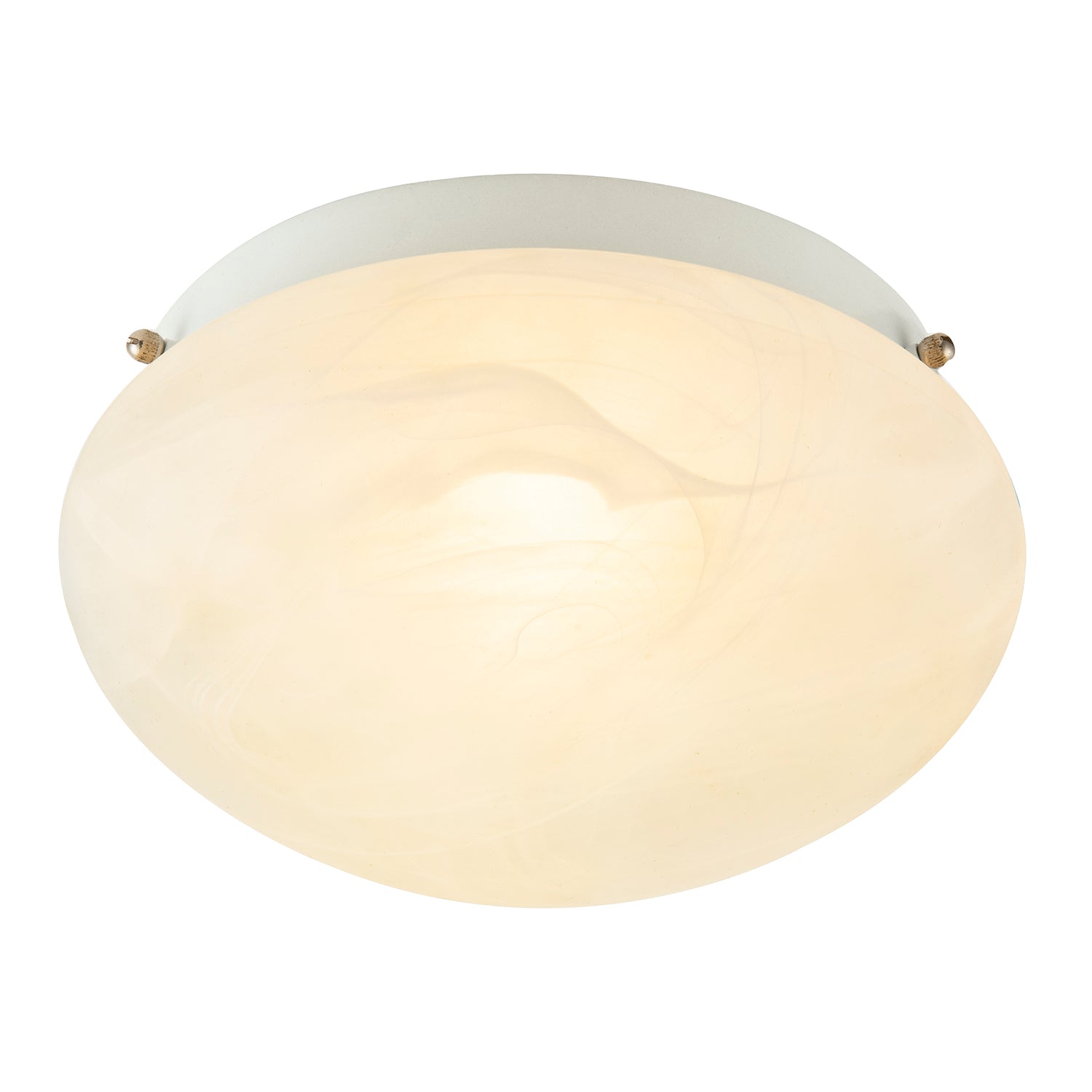Traditional Alabaster Glass IP44 Bathroom Ceiling Lighting Fixture Image 4