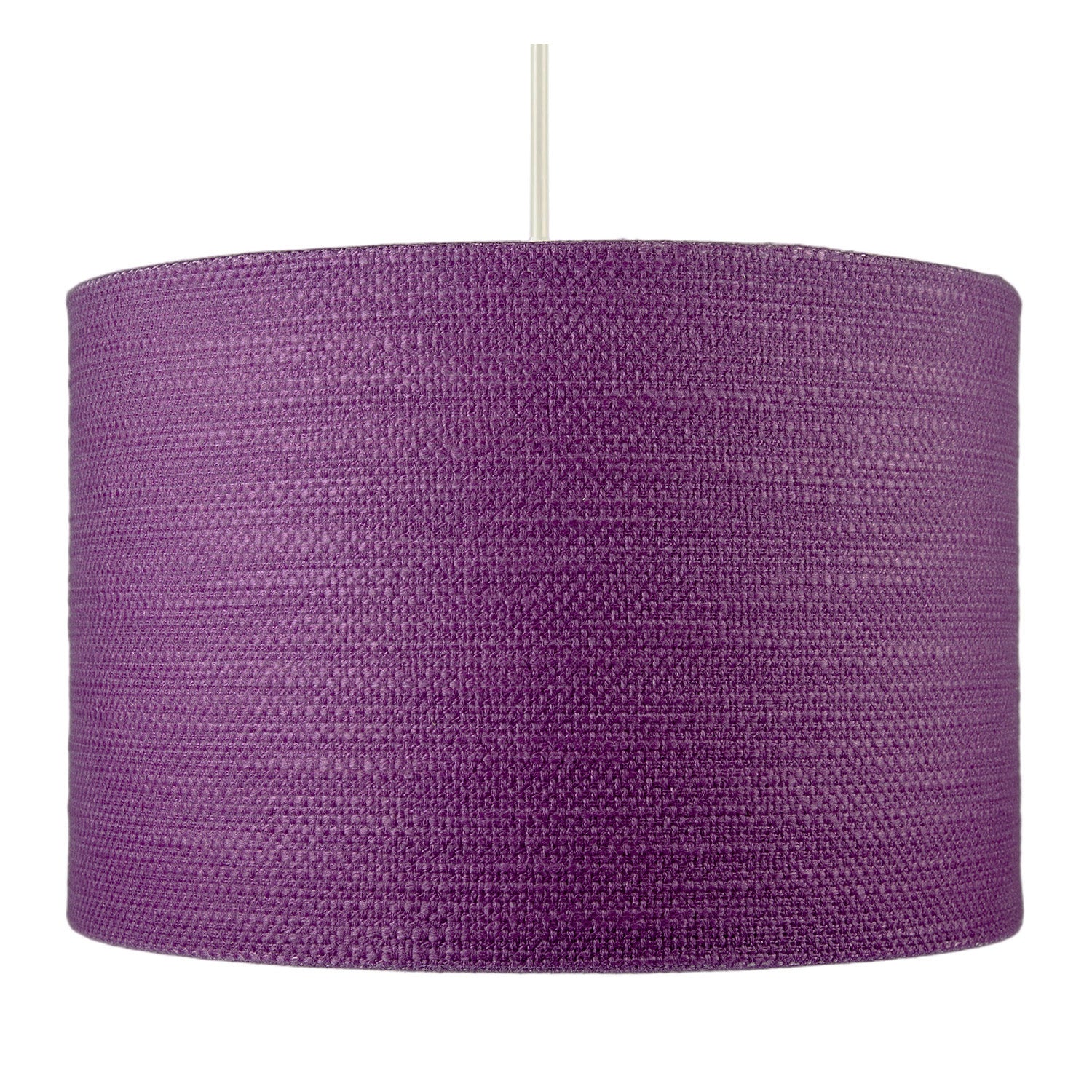Modern Purple Wine Textured Linen Pendant Light Shade with Diffuser Image 8