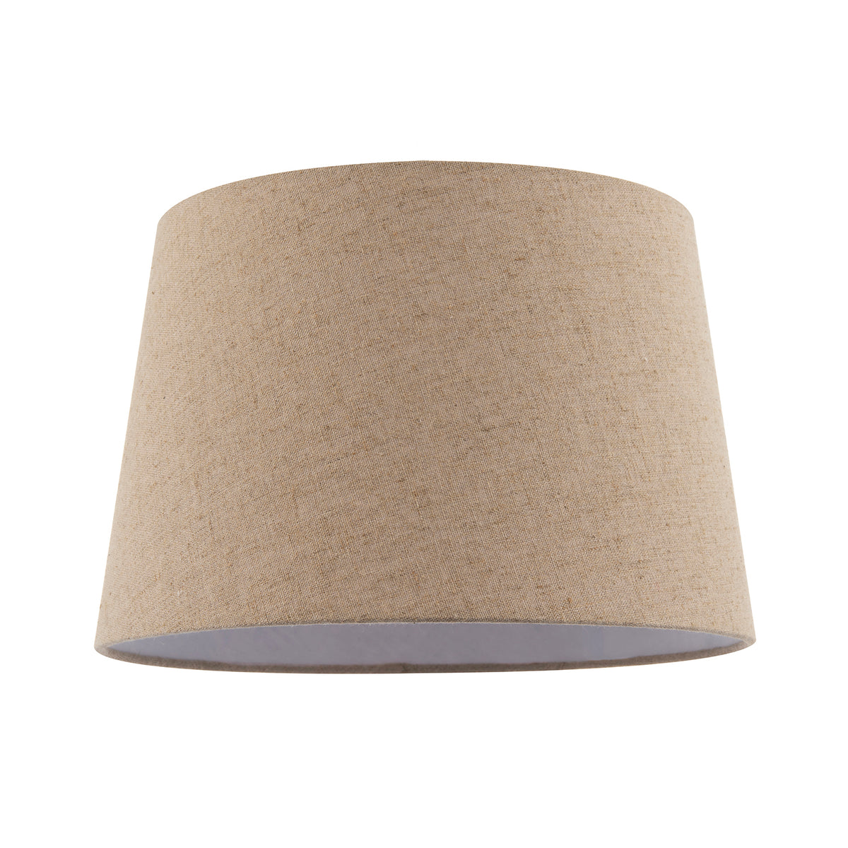 Oatmeal Textured Linen Fabric Lamp Shade Cotton Lining