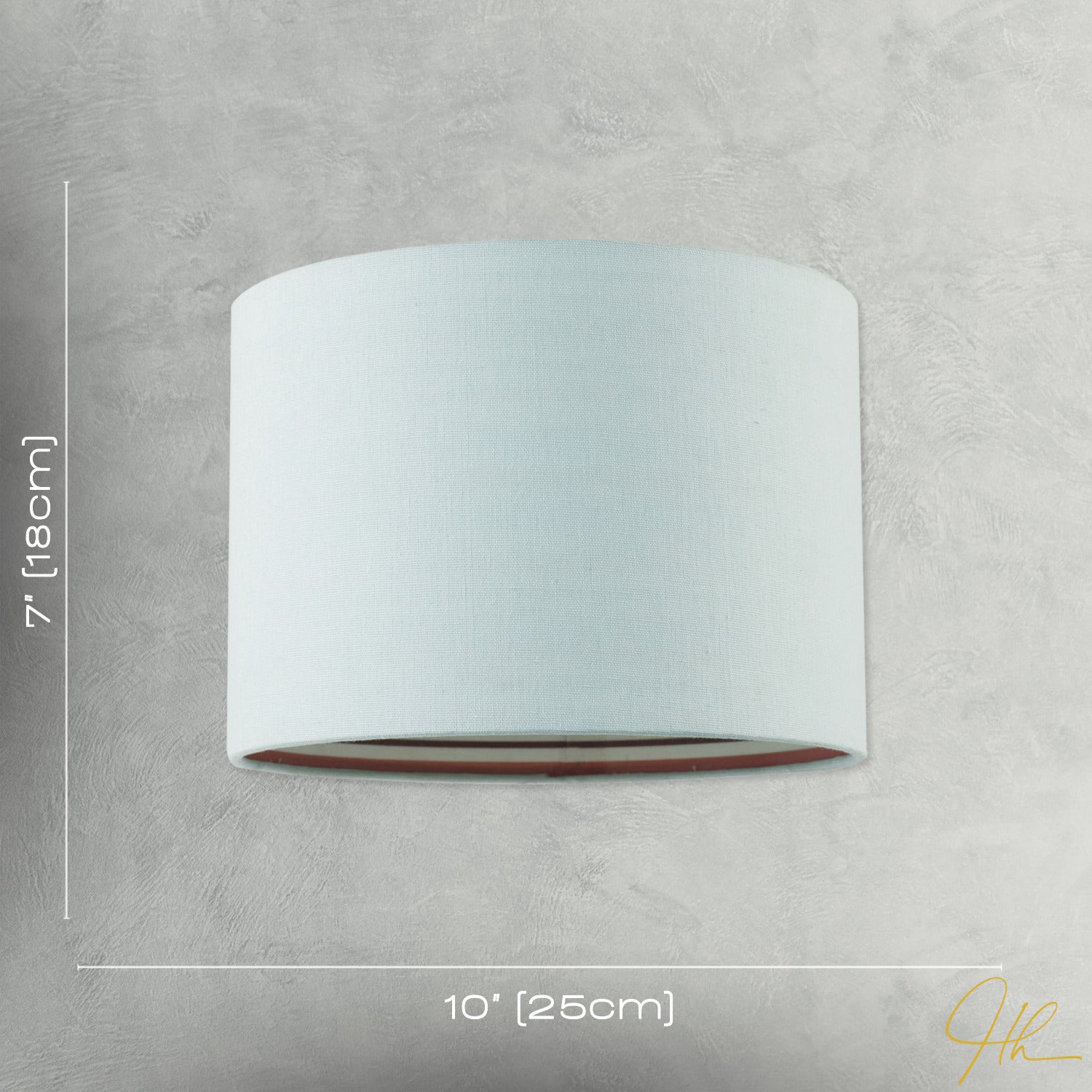 Pale Duck Egg Linen Shade with Vibrant Colourful Inner Aztec Design Image 7