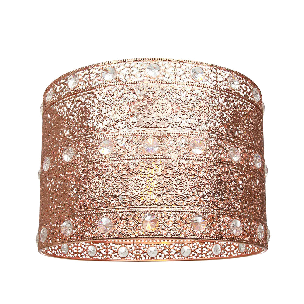 Polished Acrylic Gem Moroccan Style Chandelier Pendant Light Shade