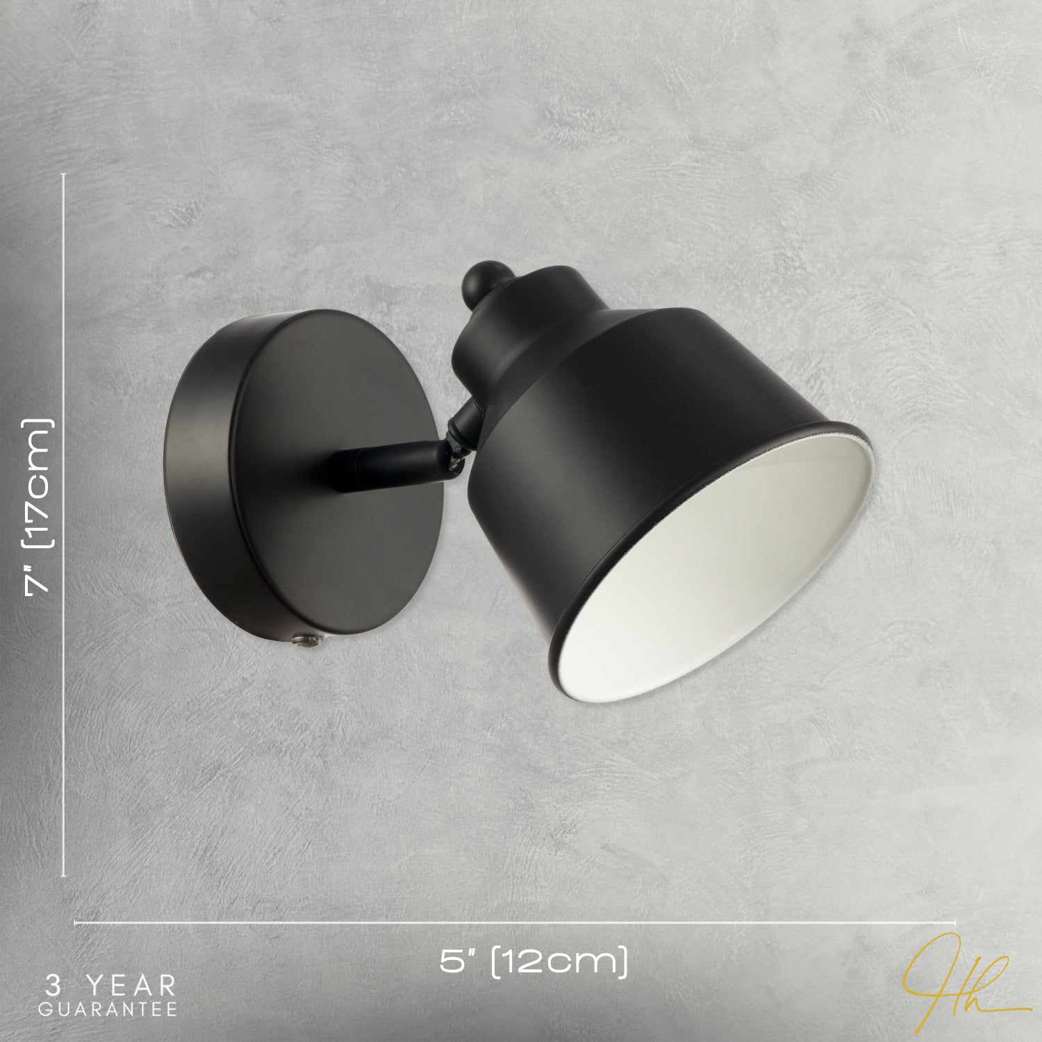Modern Matte Black Wireless Rechargeable Dimmable Spot Wall Light Image 7