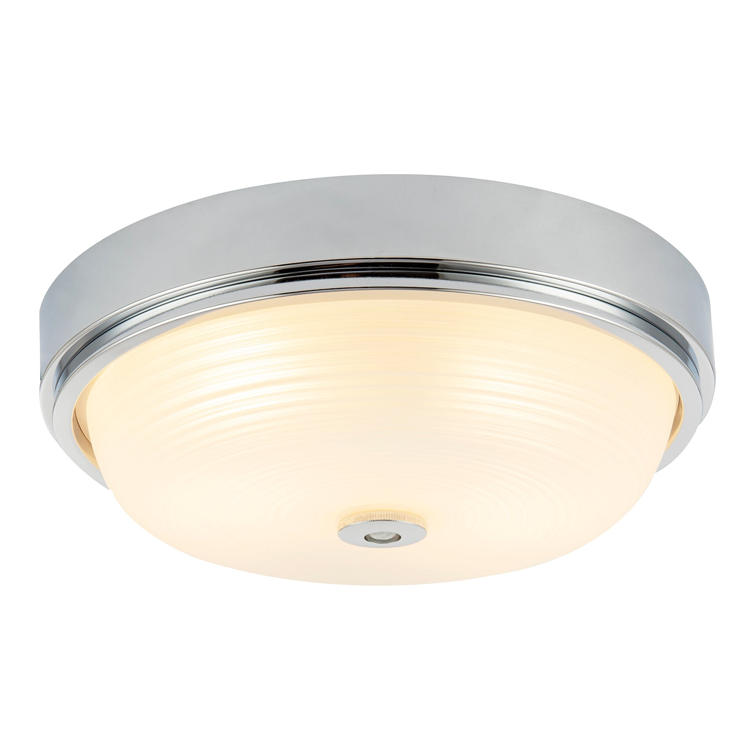 Sensor IP44 Bathroom Ceiling Light in Chrome with Multi Functions Image 2
