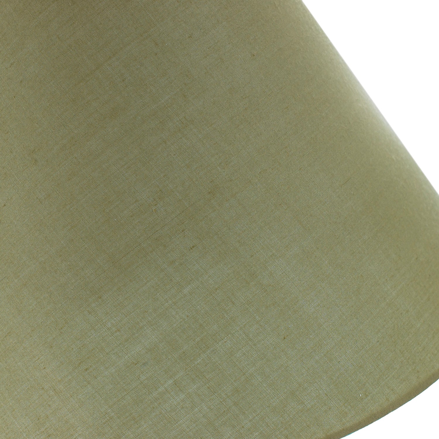 10 Inch Olive Green Cotton Coolie Lampshade for Table Lamp or Pendant Image 4