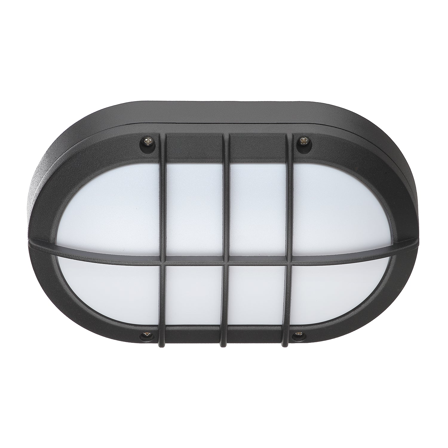 Industrial Designed Matt Black Die Cast Aluminium Outdoor Bulkhead Wall Light Image 2