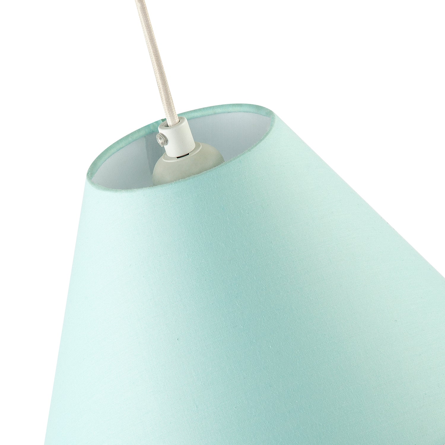 10 Inch Duck Egg Cotton Coolie Lampshade for Table Lamp or Pendant Image 3