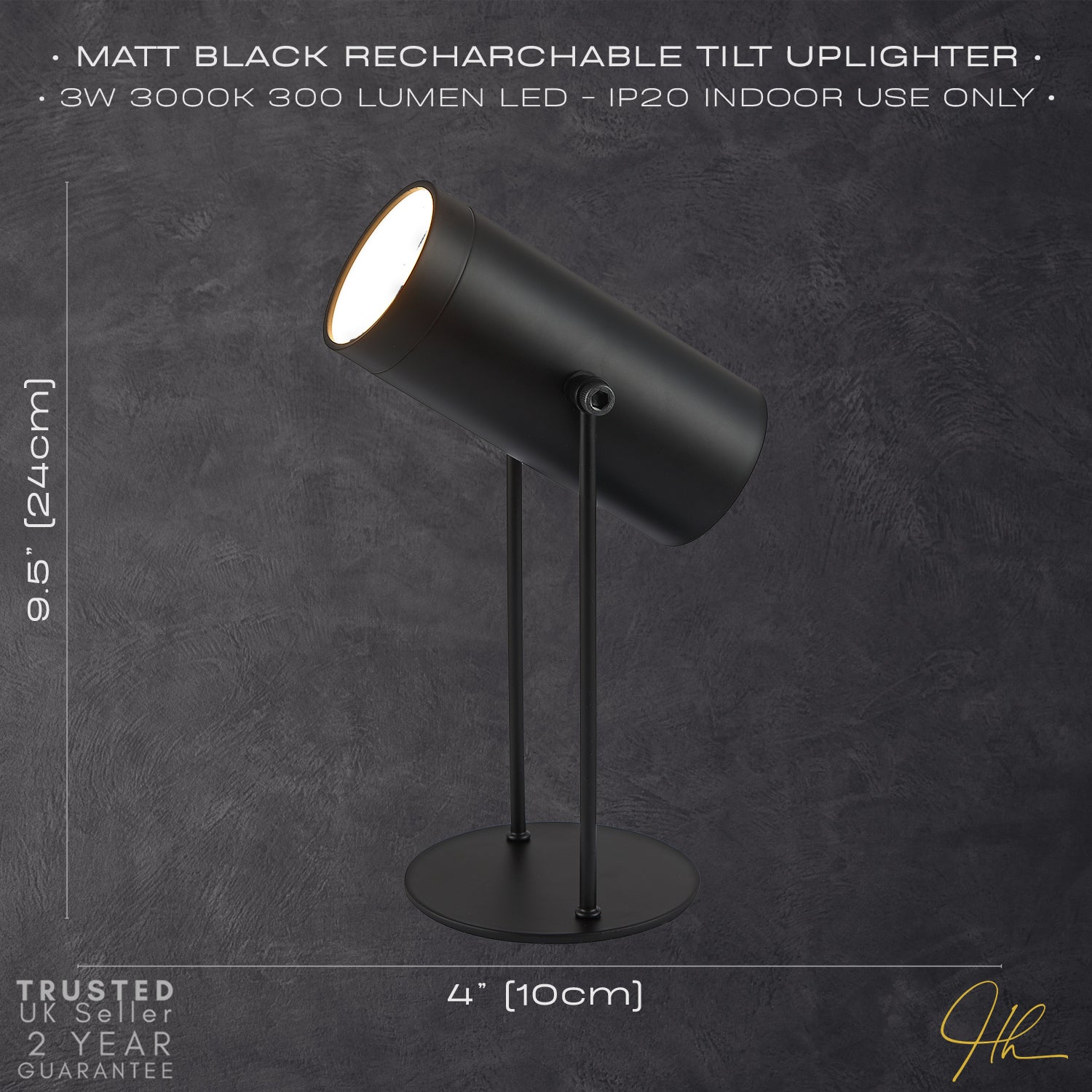 Modern Matte Black Adjustable Tiltable Rechargeable LED Table/Desk/Floor Lamp Image 8