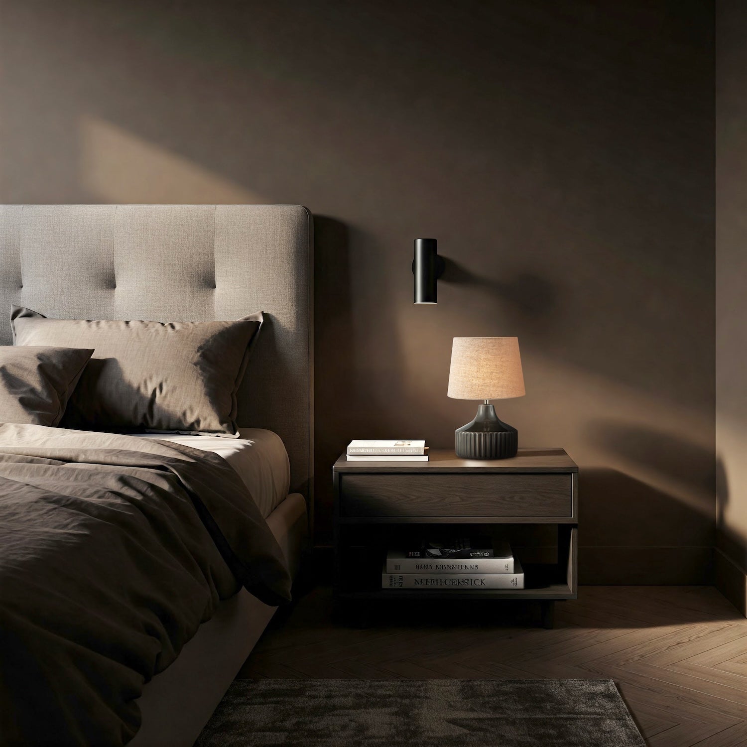 Deep Forest Green Ceramic Gloss Lamp Base with Brass Lamp Holder Image 6