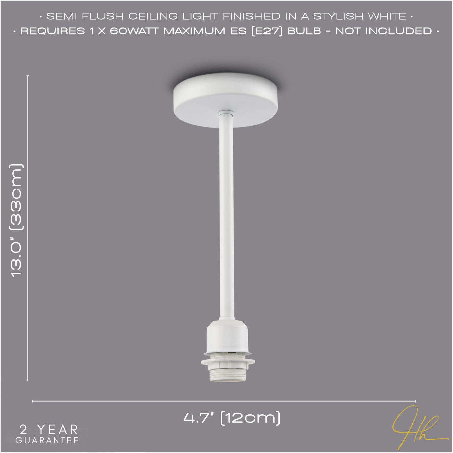 Classic Matte White Ceiling Light Fixture to Showcase Lamp Shades Image 6