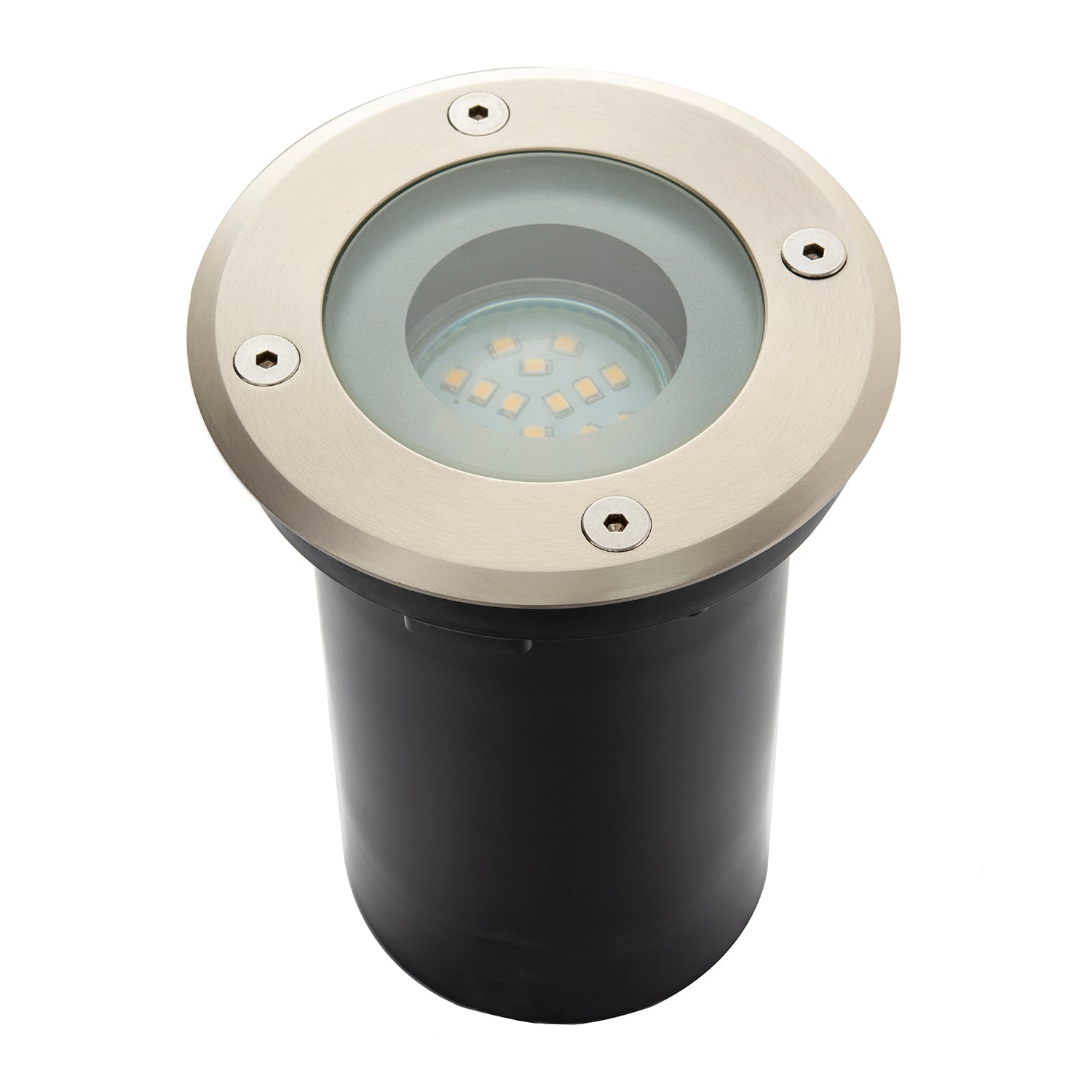 Outdoor IP67 Recessed Ground Light in Stainless Steel with Tempered Glass Image 2