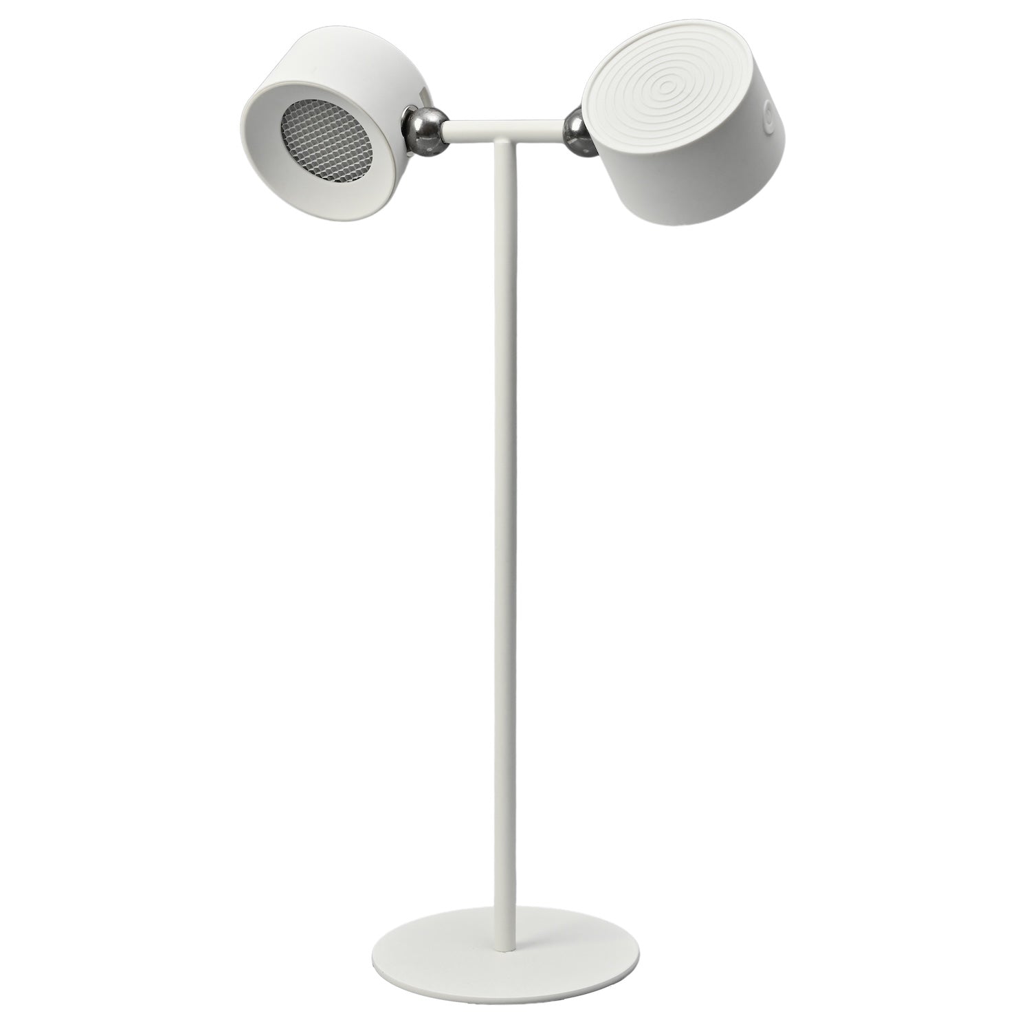 Tall White LED Colour Changing Rechargeable Remote Control Table Lamp Image 3