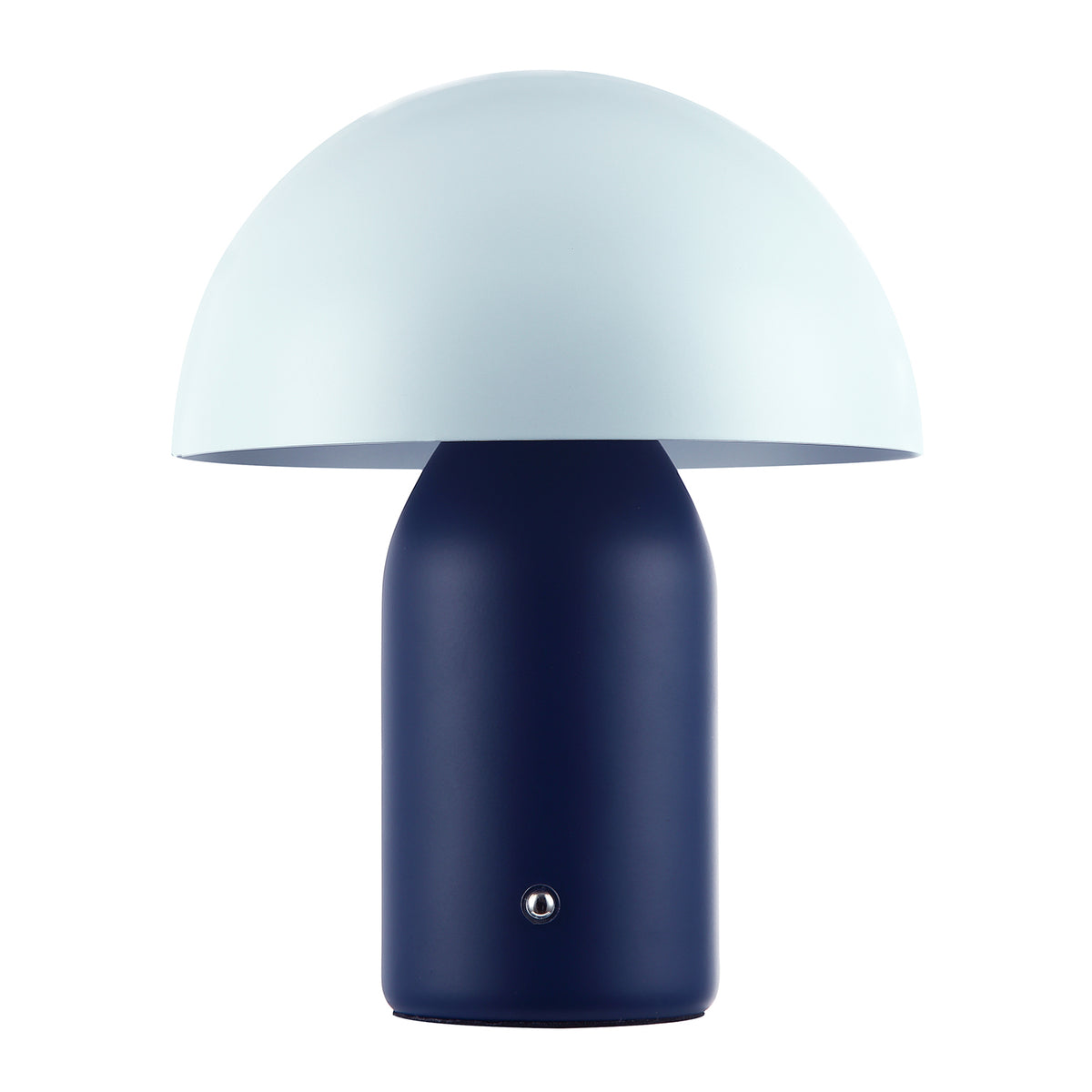 Modern Rechargeable Mushroom Table Lamp Midnight Nova Touch Dimmer